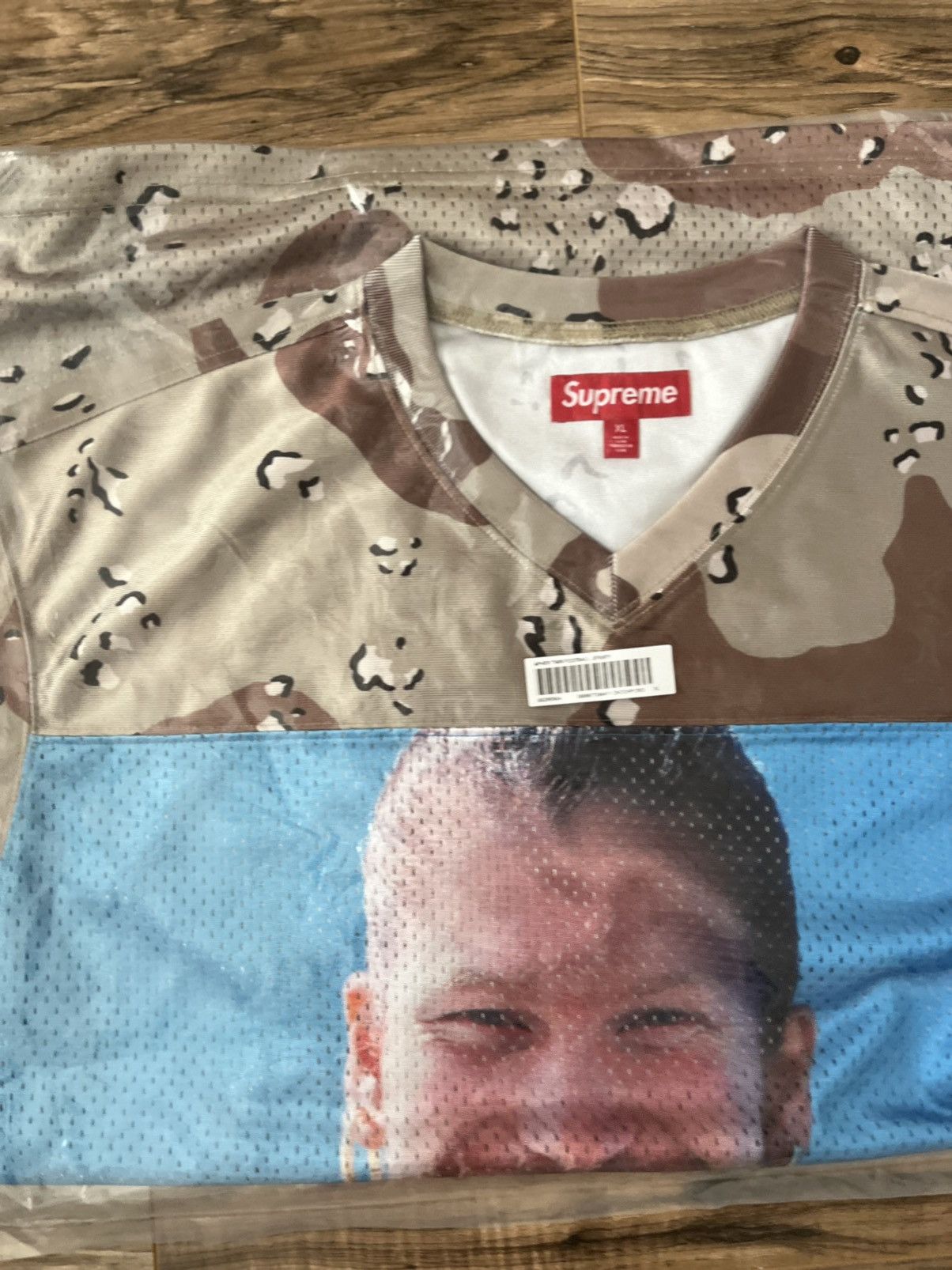 Supreme Supreme Aphex Twin Football Jersey Size US XL / EU 56 / 4 - 5 Thumbnail