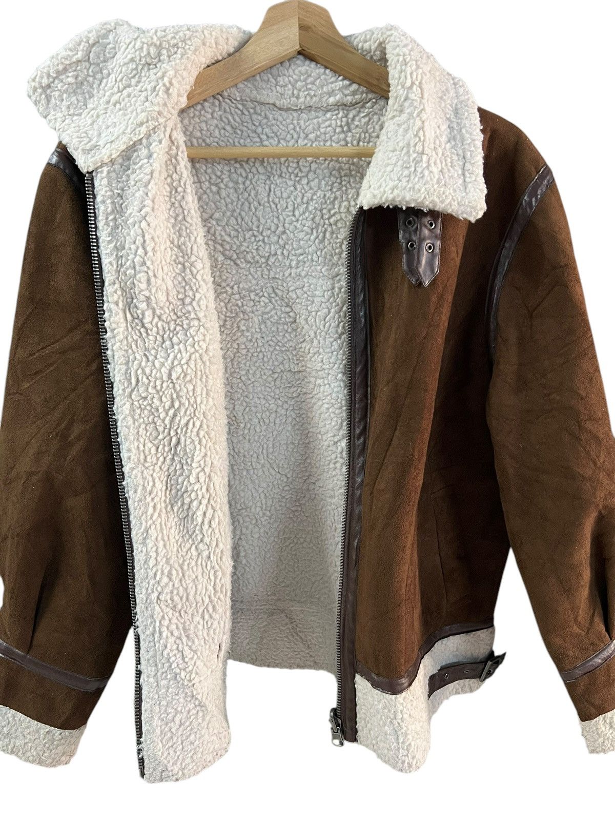Japanese Brand INGNI B-3 SHERPA JACKET VERY RARE Size US M / EU 48-50 / 2 - 9 Thumbnail