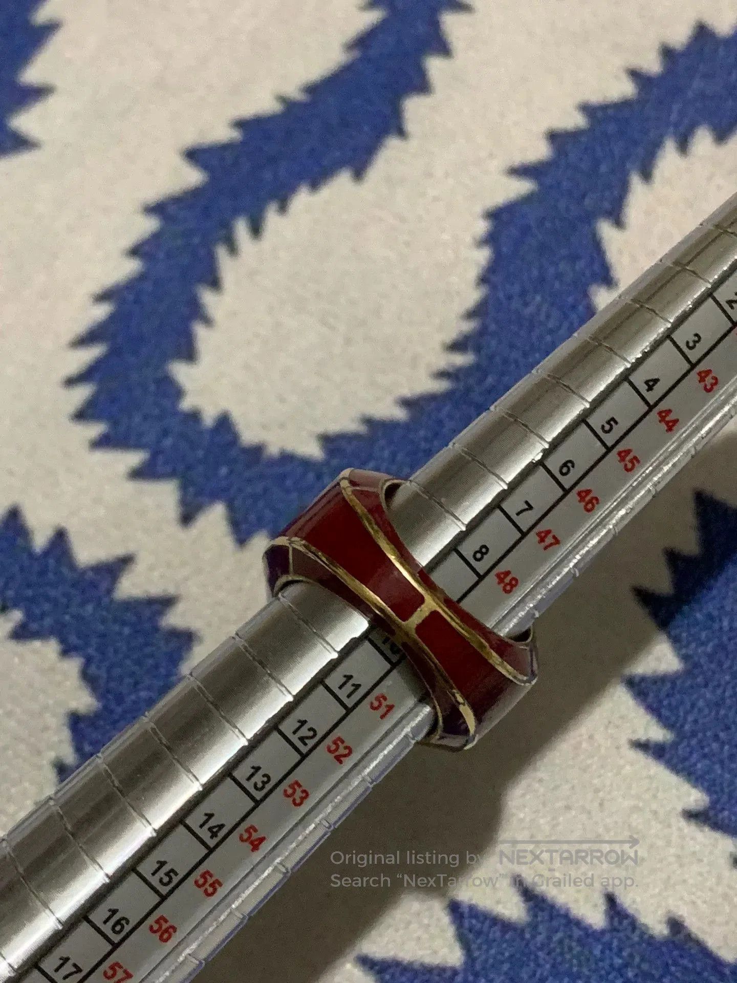 Vivienne Westwood vivienne westwood rare red enamel ring. Size ONE SIZE - 7 Thumbnail