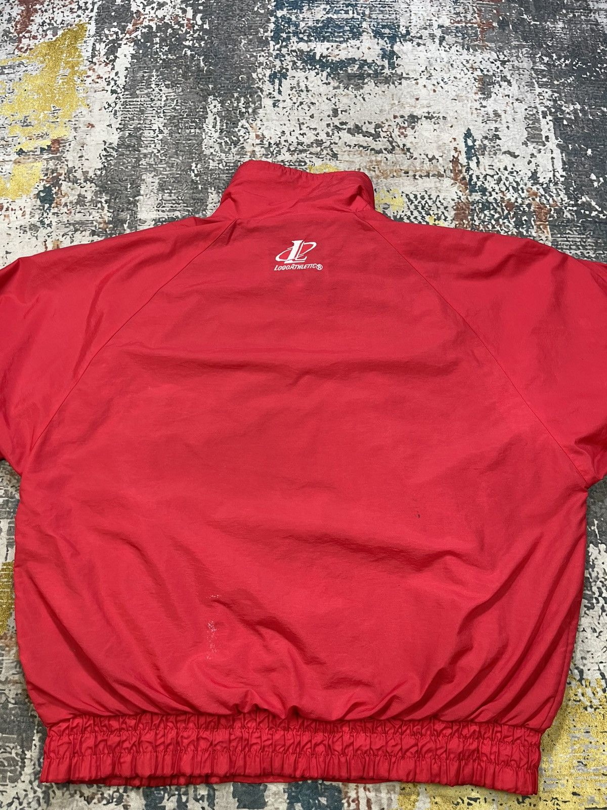 Logo Athletic Vintage 90s Ohio State Buckeyes Windbreaker Jacket Size US L / EU 52-54 / 3 - 11 Thumbnail