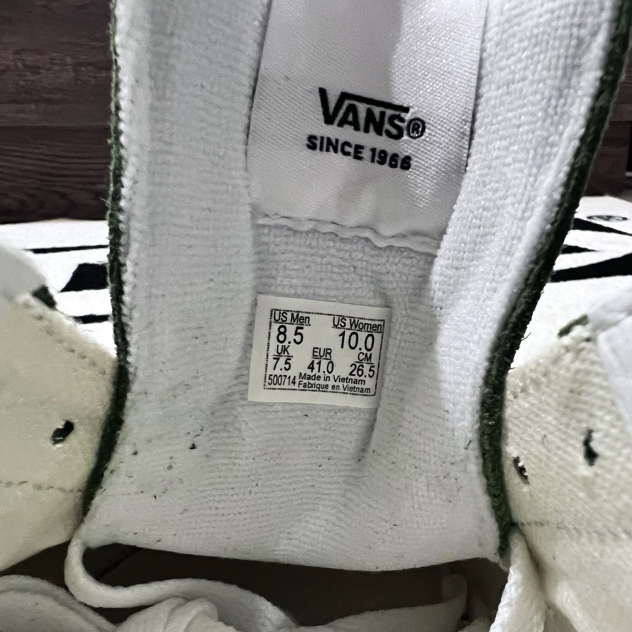 Vans Vans Sport Low Shoes - Olive Suede Leather Top Size US 8.5 / EU 41-42 - 5 Thumbnail