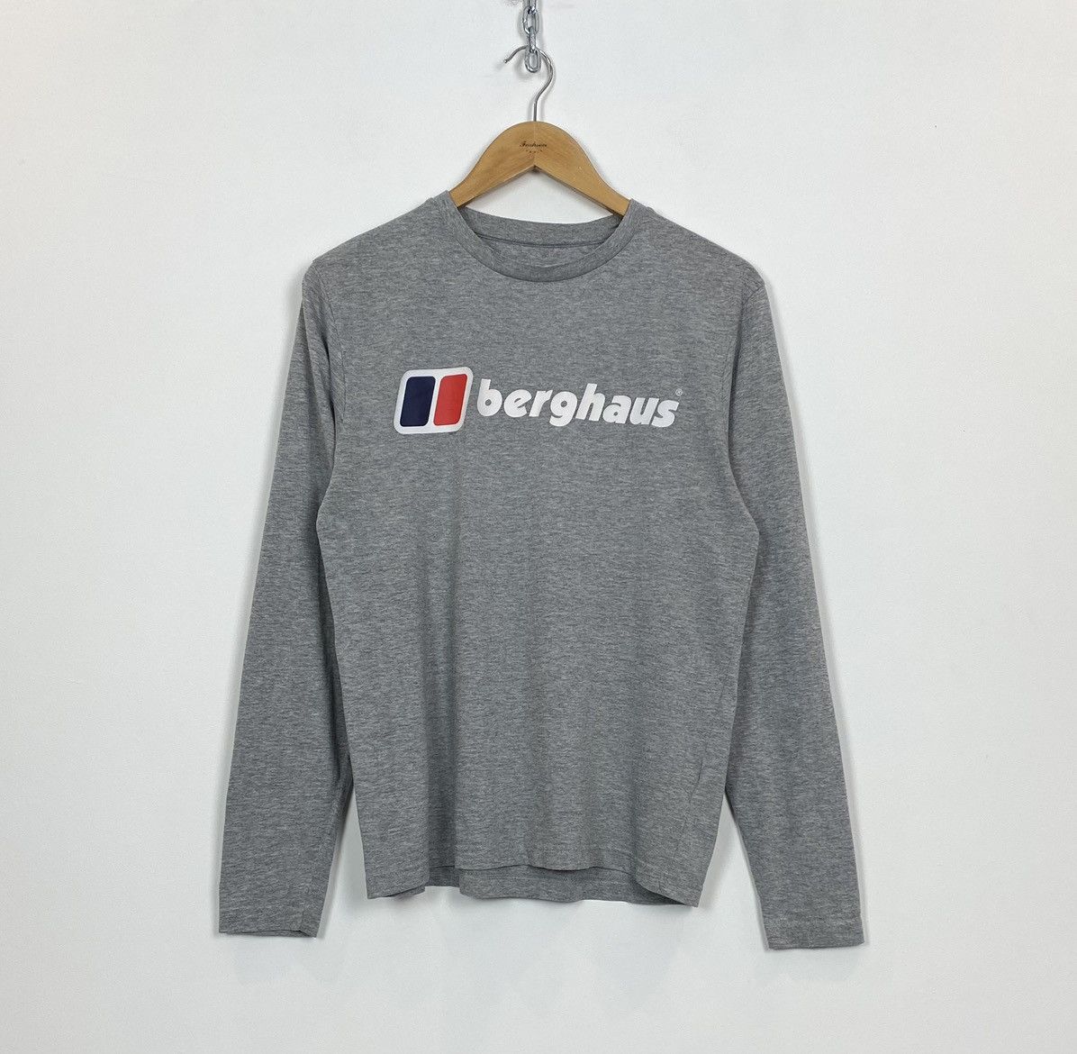 Berghaus Berghaus Spellout Grey Long Sleeve Cotton Shirt Men’s Size S Size US S / EU 44-46 / 1 - 1 Thumbnail