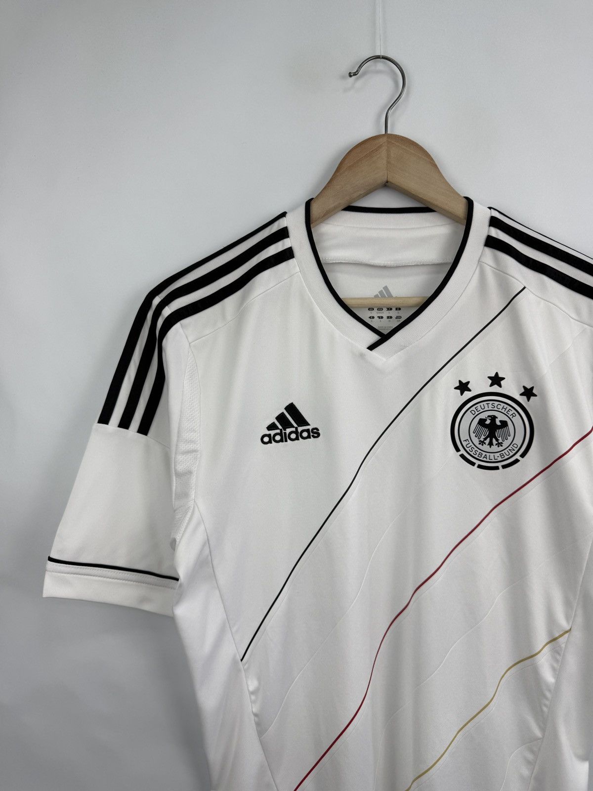 Adidas 🇩🇪 Adidas Germany 2011 Jersey Soccer T-Shirt Deutscher Rare Size US S / EU 44-46 / 1 - 2 Thumbnail