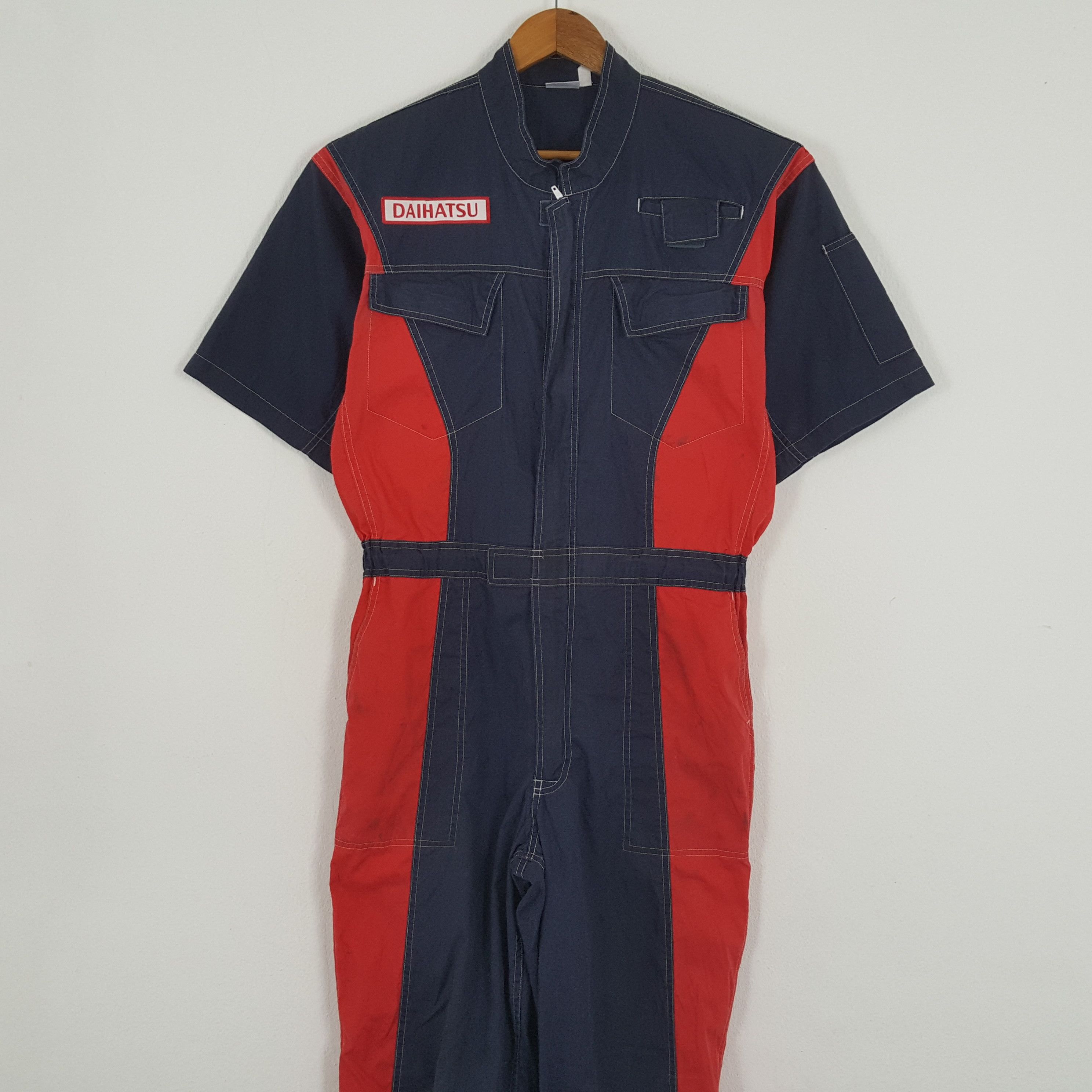 Japanese Brand × Vintage Vintage DAIHATSU Japanese Brand Motorsports Coverall Jacket Size US L / EU 52-54 / 3 - 5 Thumbnail