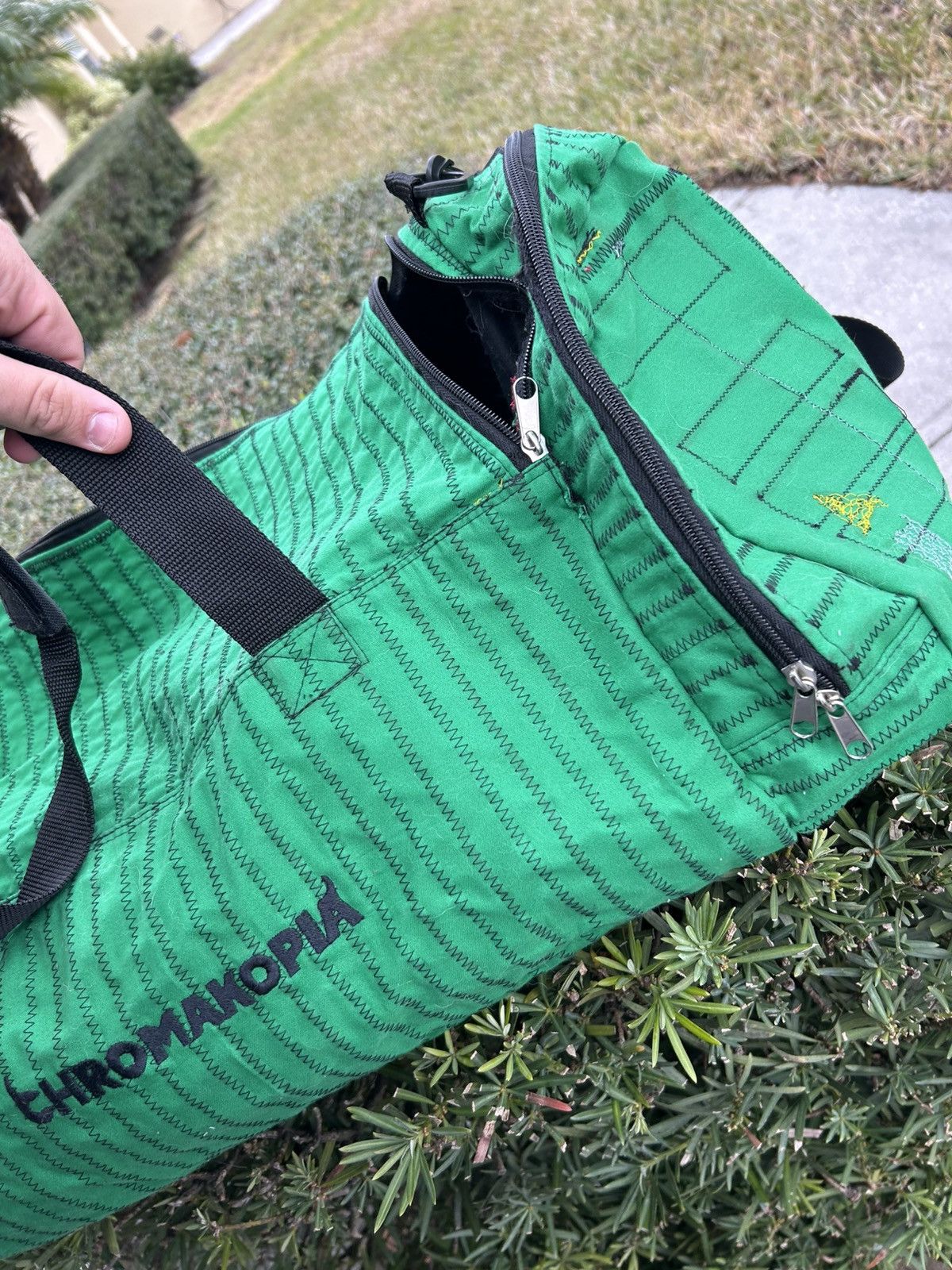 Other 1/1 Your World Chromakopia Tyler cargo duffle bag 5 pocket Size ONE SIZE - 10 Thumbnail