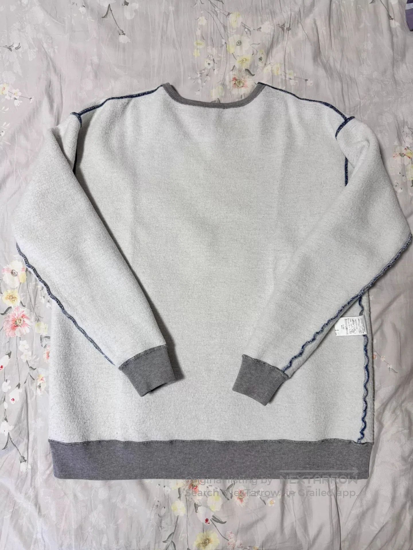 Porter Classic Porter Classic Indigo Corduroy Crewneck Sweatshirt. Size US M / EU 48-50 / 2 - 3 Thumbnail