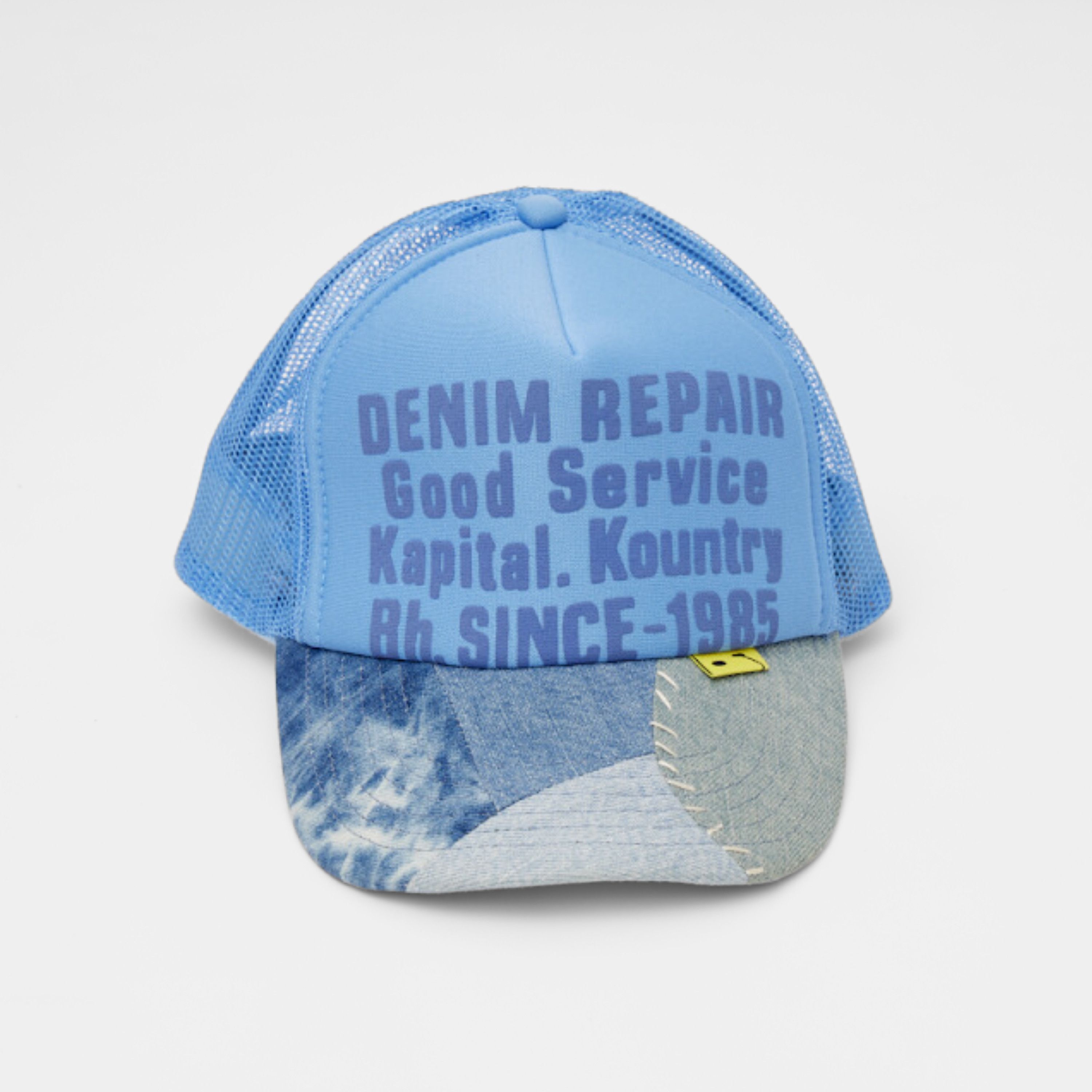 KAPITAL CENTURY DENIM COATING TRUCK BLUE