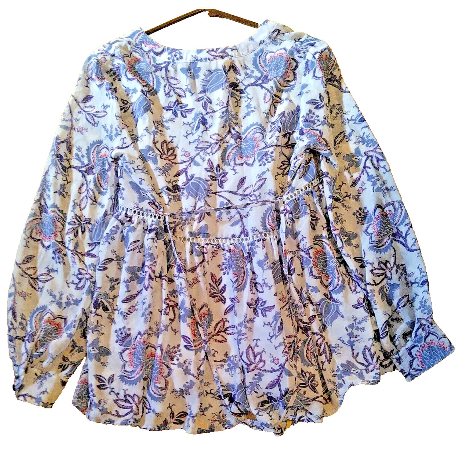 The Unbranded Brand Motherhood Maternity Floral Lavender Grey Camisole Blouse SM Size S / US 4 / IT 40 - 7 Thumbnail