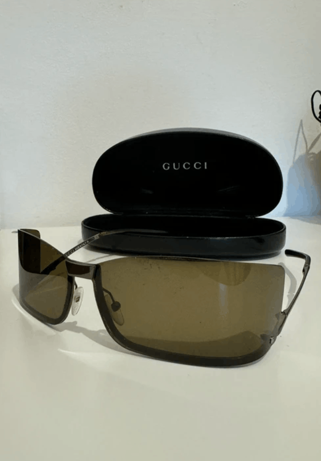 Gucci Sunglasses 🇺🇸 TAX FREE GG Mask Shield Sport Bike