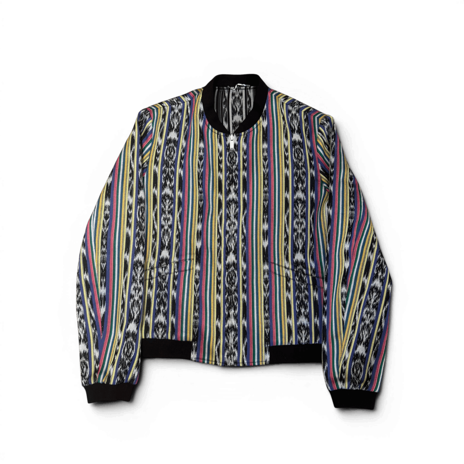 Saint Laurent Paris SS18 Reversible Ikat Teddy Jacket Size US L / EU 52-54 / 3 - 2 Thumbnail
