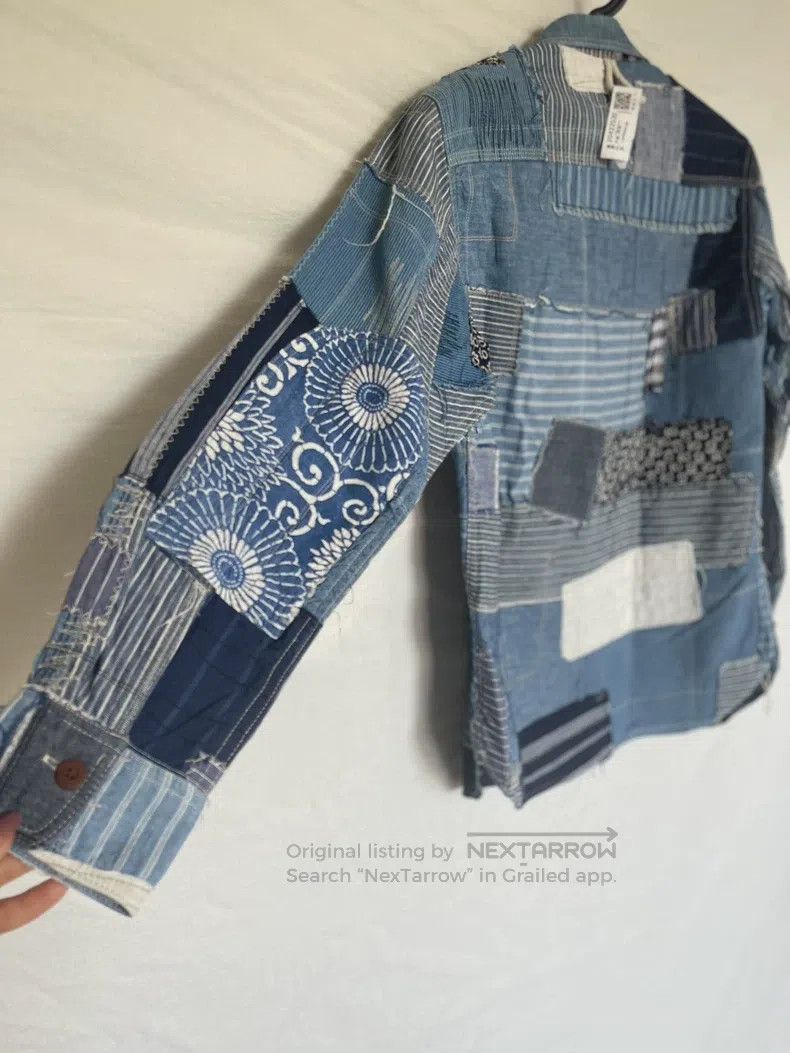 Junya Watanabe Junya Watanabe Denim patchwork shirt Size US XS / EU 42 / 0 - 4 Thumbnail