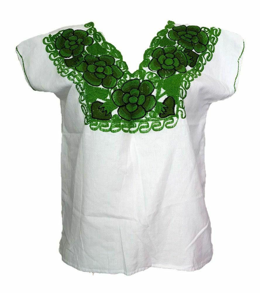 Designer Pre Owned Embroidered White Hand Made Blouse L Size L / US 10 / IT 46 - 1 Thumbnail