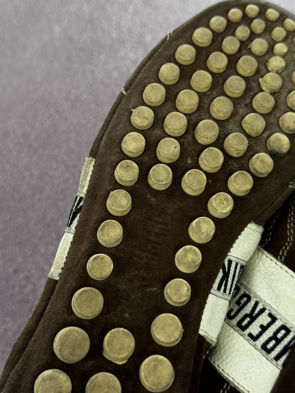 Dirk Bikkembergs 00’s Dirk Bikkembergs Distressed Leather Y2K Trainers Size US 8.5 / EU 41-42 - 11 Thumbnail