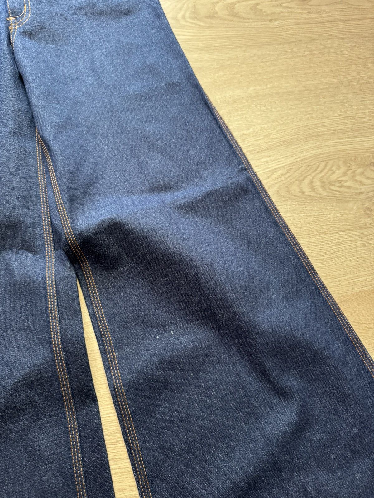 HippyTree Vintage 60-70’s Penisula Women’s Hippie Baggy Denim Jeans Size 32" / US 10 / IT 46 - 3 Thumbnail