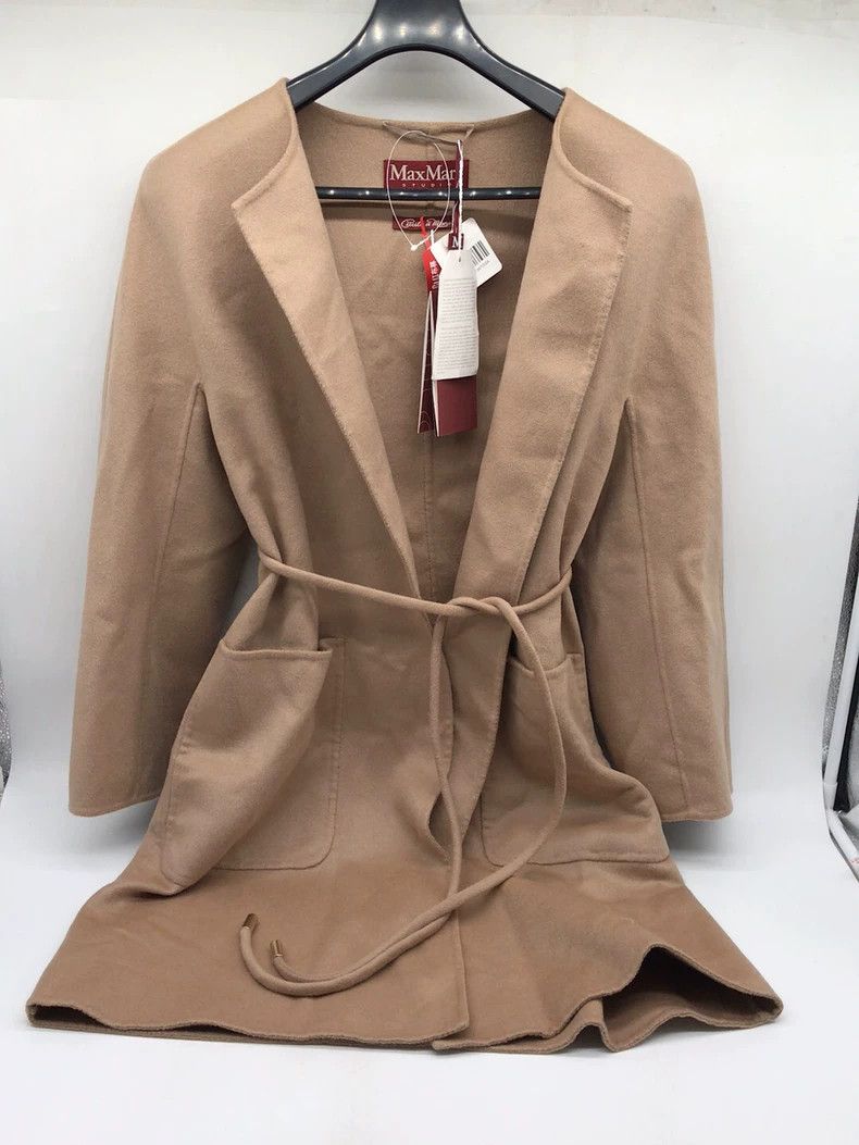 Max Mara Max Mara Brown wool-blend coat Size M / US 6-8 / IT 42-44 - 1 Thumbnail