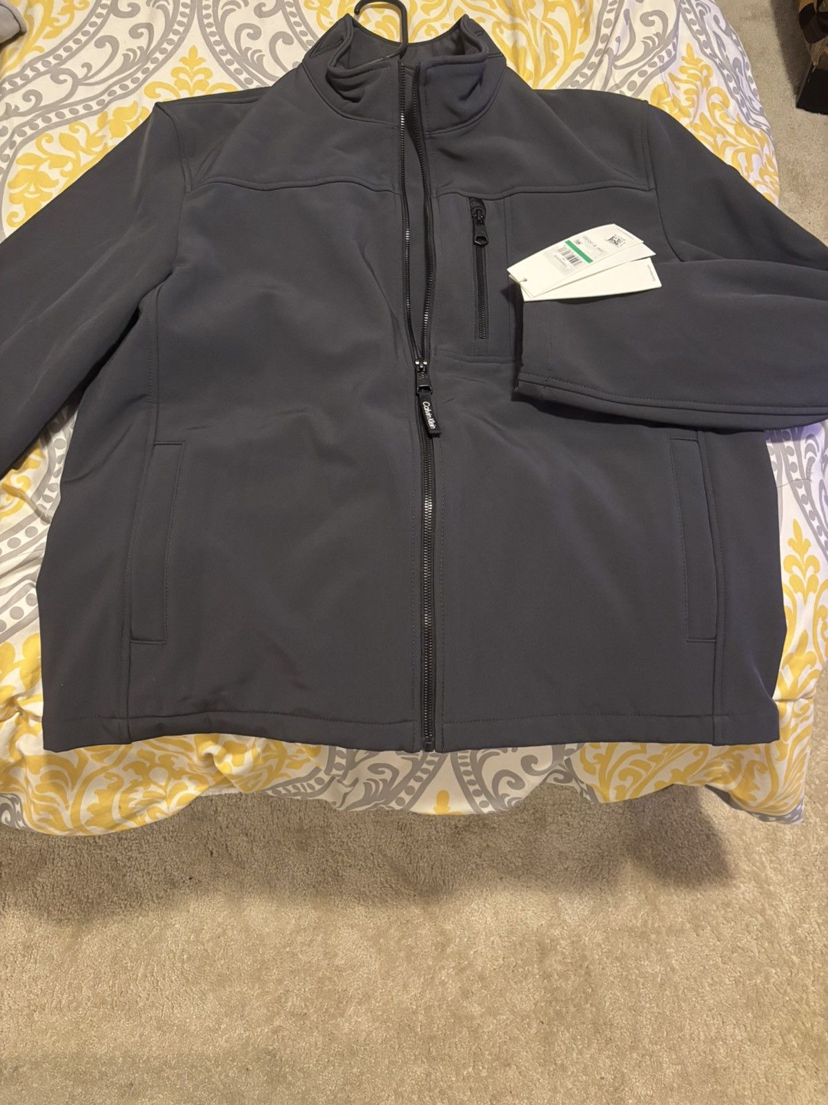 Calvin Klein New Calvin Klein Men's Infinite Stretch Soft Shell Jacket Size US L / EU 52-54 / 3 - 1 Thumbnail