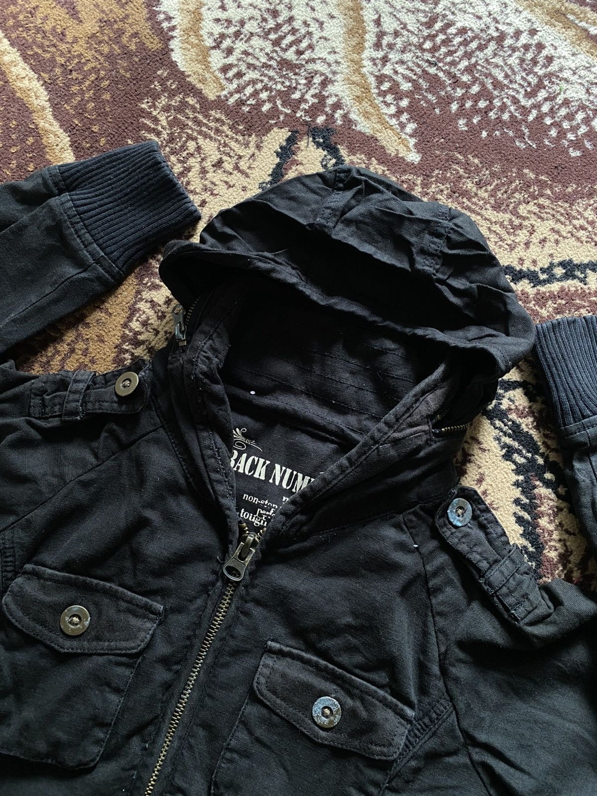 If Six Was Nine Back Number Bono Military Jacket Size US M / EU 48-50 / 2 - 6 Thumbnail