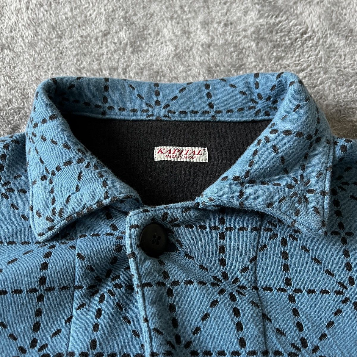 Kapital Kapital Do-Gi Sashiko Button Up Jacket Size US L / EU 52-54 / 3 - 3 Thumbnail