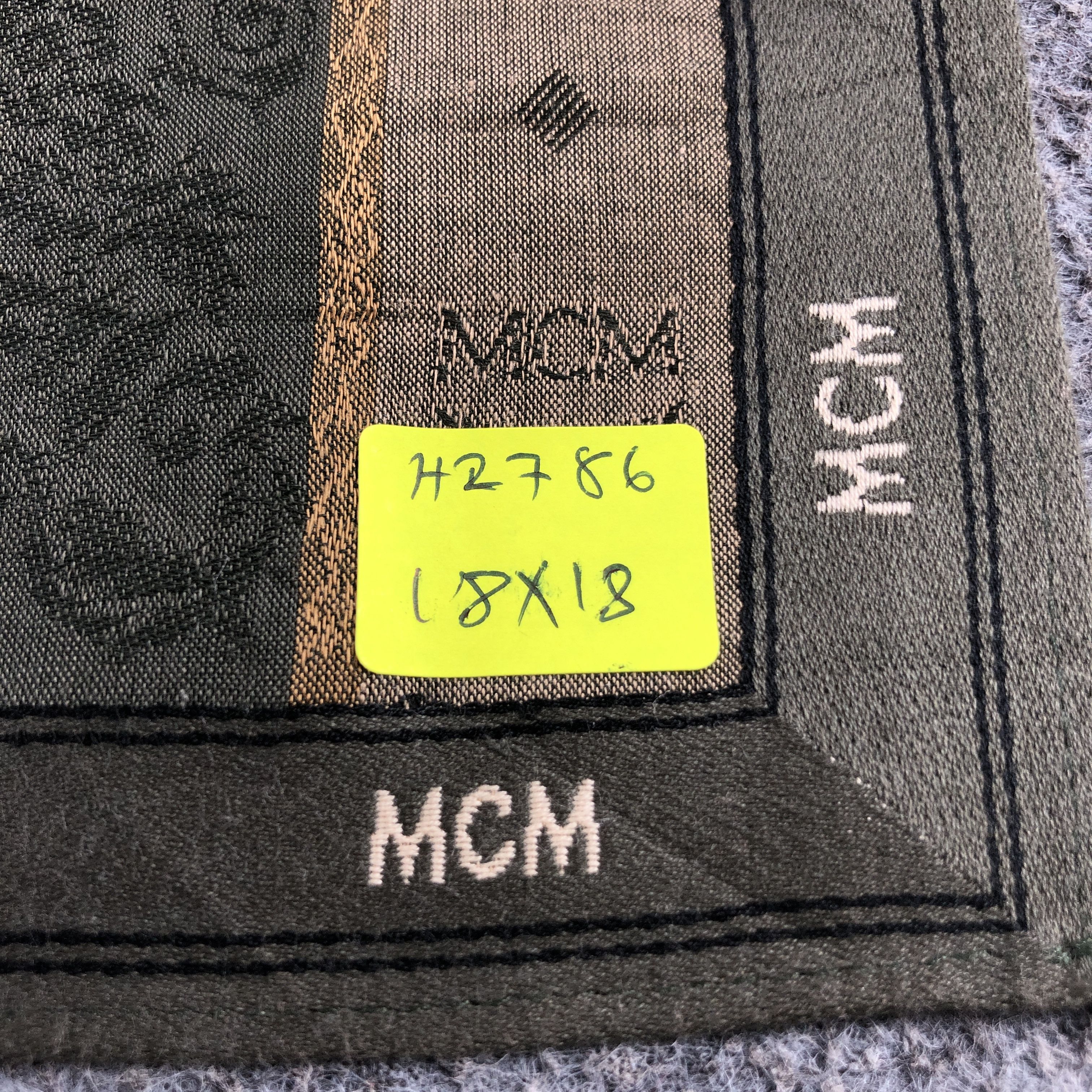 MCM × Vintage MCM Handkerchief Neckerchief Bandana H2786 Size ONE SIZE - 5 Thumbnail