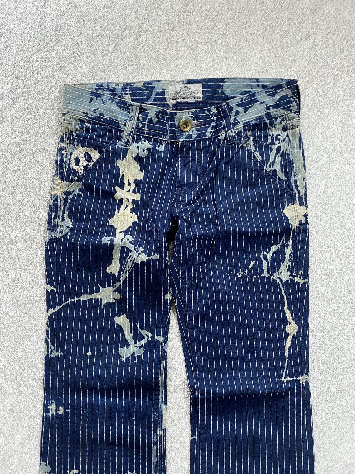 Beauty Beast × If Six Was Nine × Japanese Brand Y2K Rodeo Crowns Flared Pants Size US 31 - 3 Thumbnail