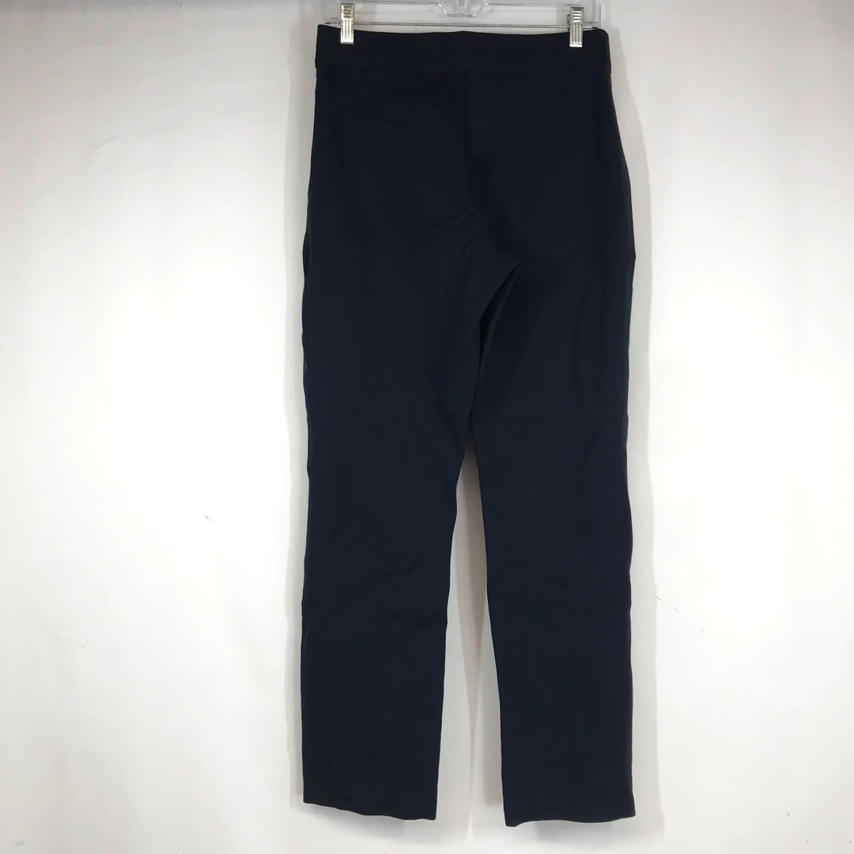 Spanx VINTAGE Spanx The Perfect Pant Slim Straight Navy Blue High Rise Medium Tall Long M/M Size 32" / US 10 / IT 46 - 5 Thumbnail