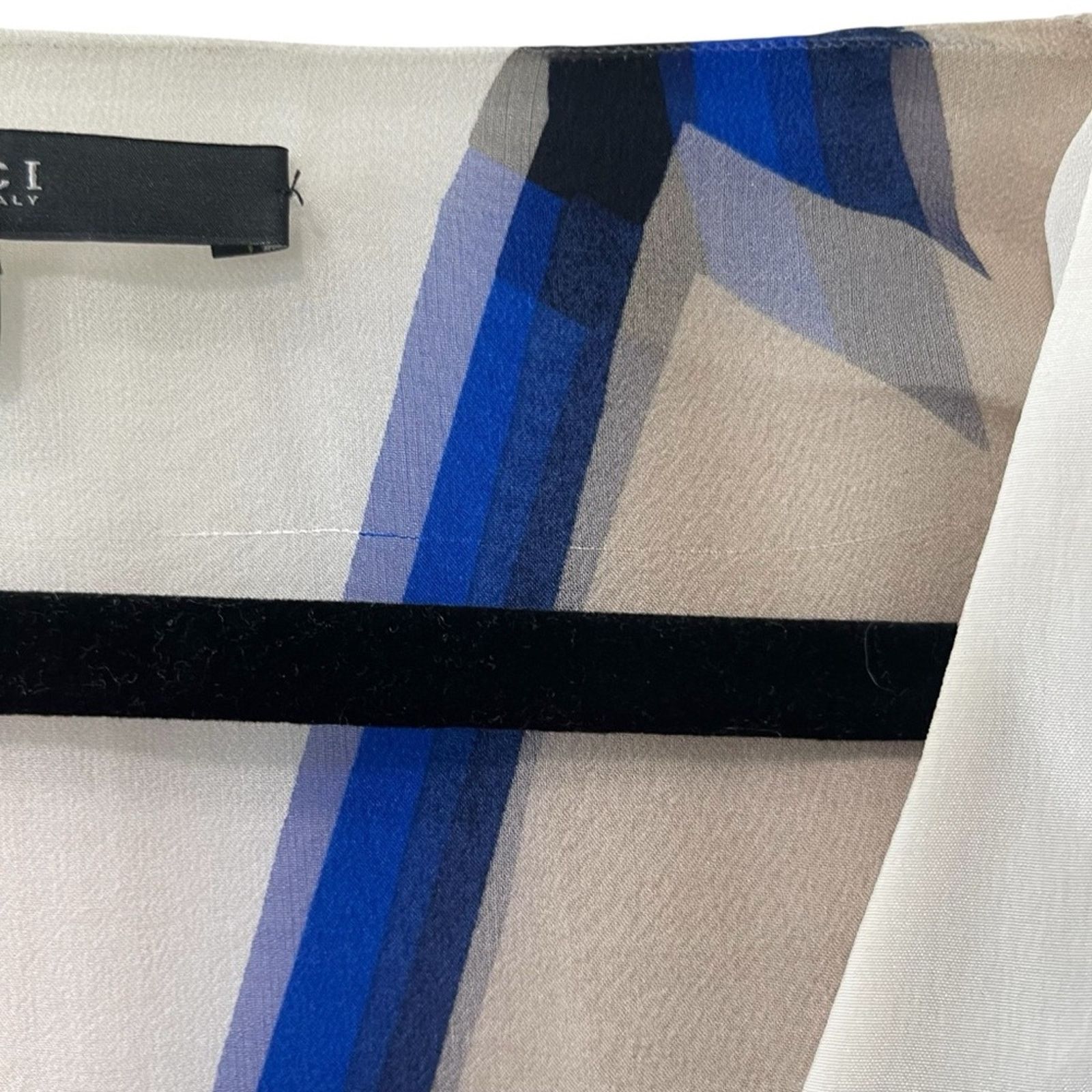 Gucci Gucci Silk V Neck Hip Length Kaftan Multicolor Size 42/6 US Size M / US 6-8 / IT 42-44 - 12 Thumbnail