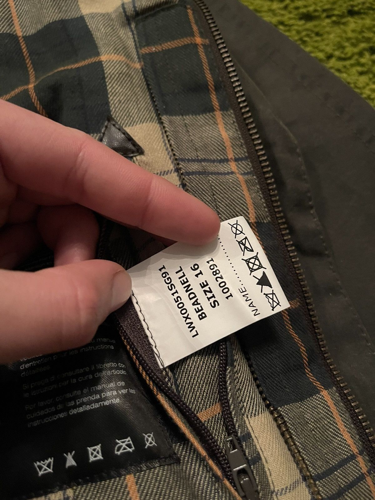 Barbour × Designer Barbour Beadnell waxed iconic jacket Size XL / US 12-14 / IT 48-50 - 11 Thumbnail
