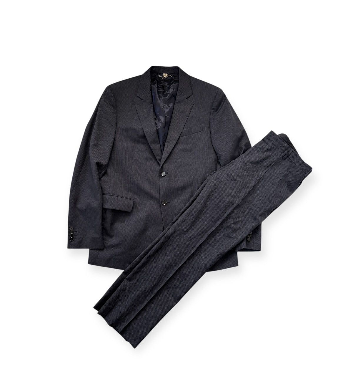 Burberry Burberry Stripe Wool Suit Size 54L - 1 Thumbnail