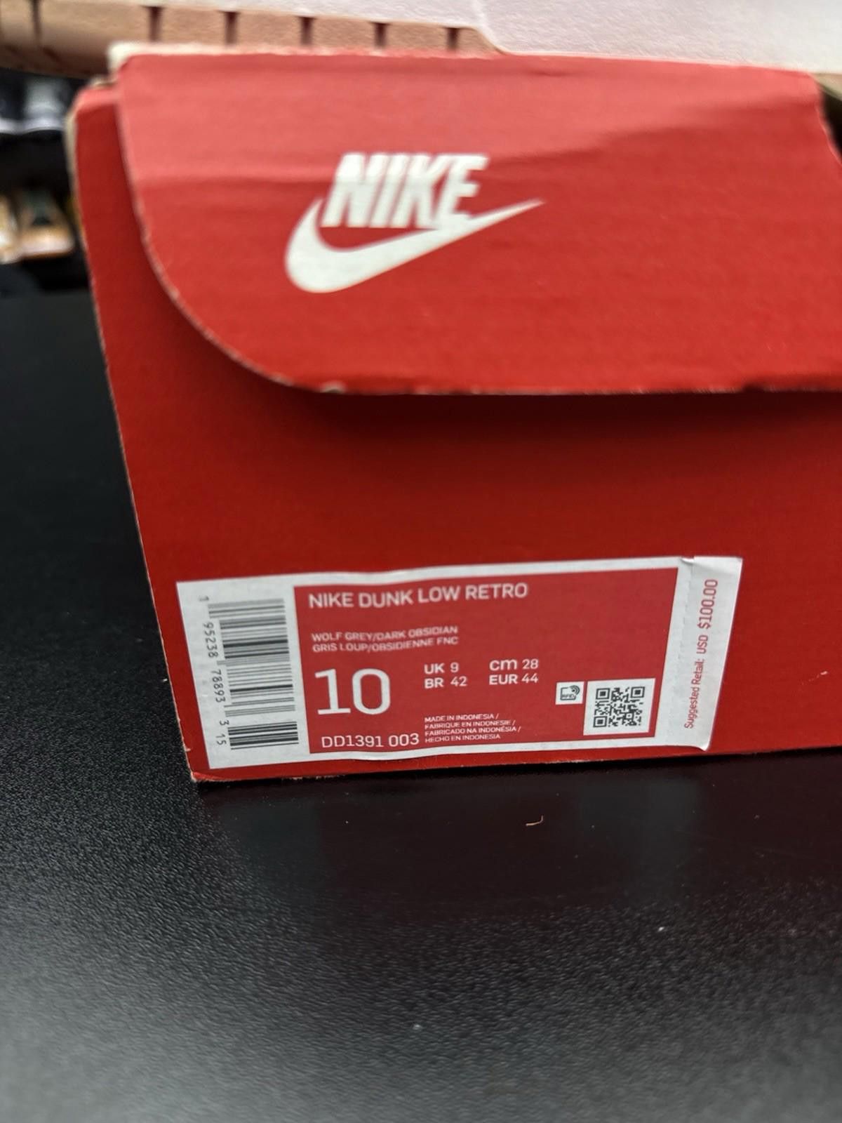 Nike Nike Dunk Low Georgetown 2021 DD1391-003 Men’s - SIZE 10 Size US 10 / EU 43 - 11 Thumbnail