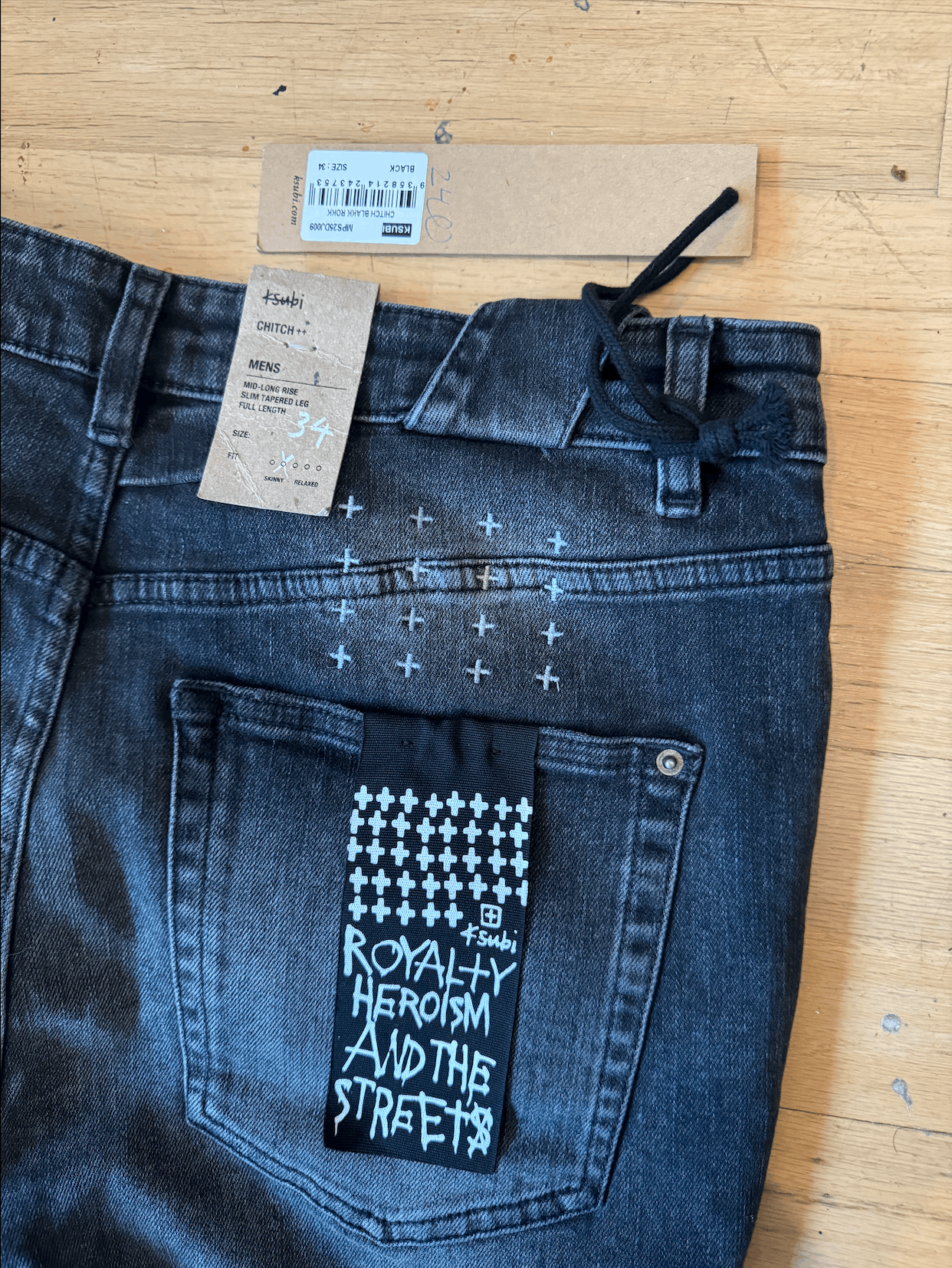 Ksubi Ksubi Chitch Blakk Rokk Size US 34 / EU 50 - 6 Thumbnail