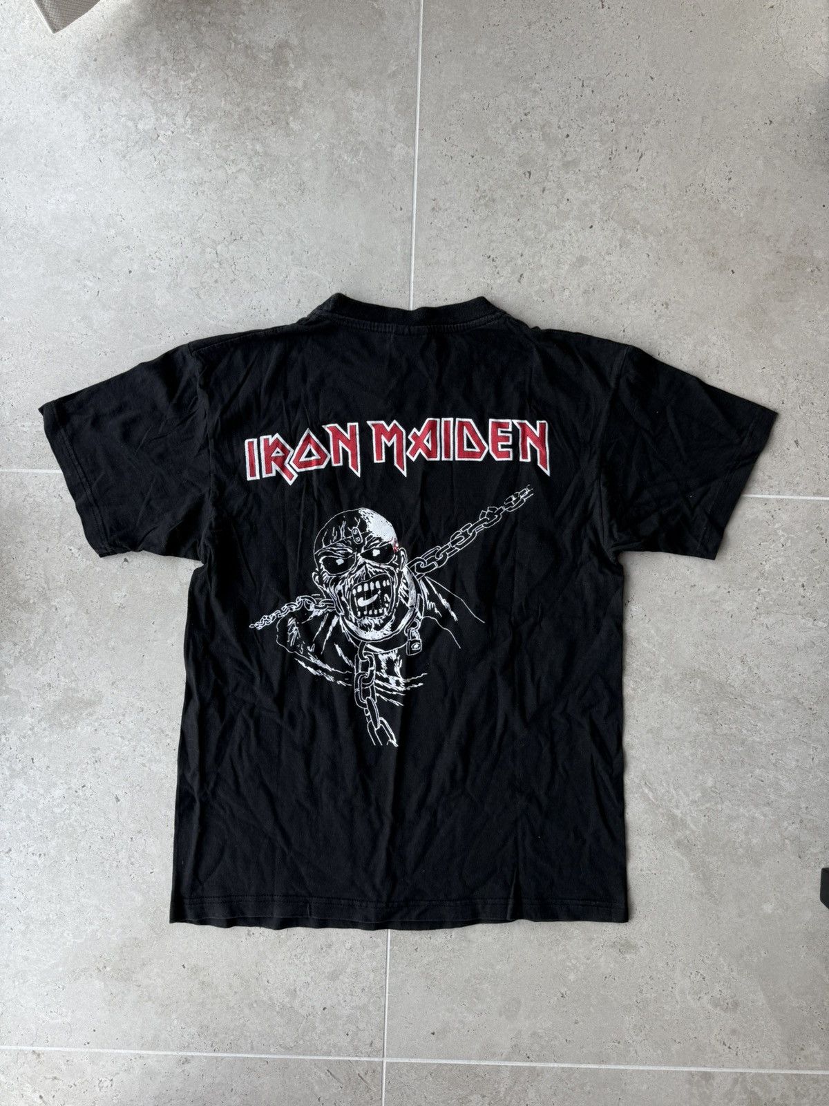 Band Tees Vintage Iron Maiden Piece of mind 2005 big logo band tee Size US S / EU 44-46 / 1 - 2 Thumbnail
