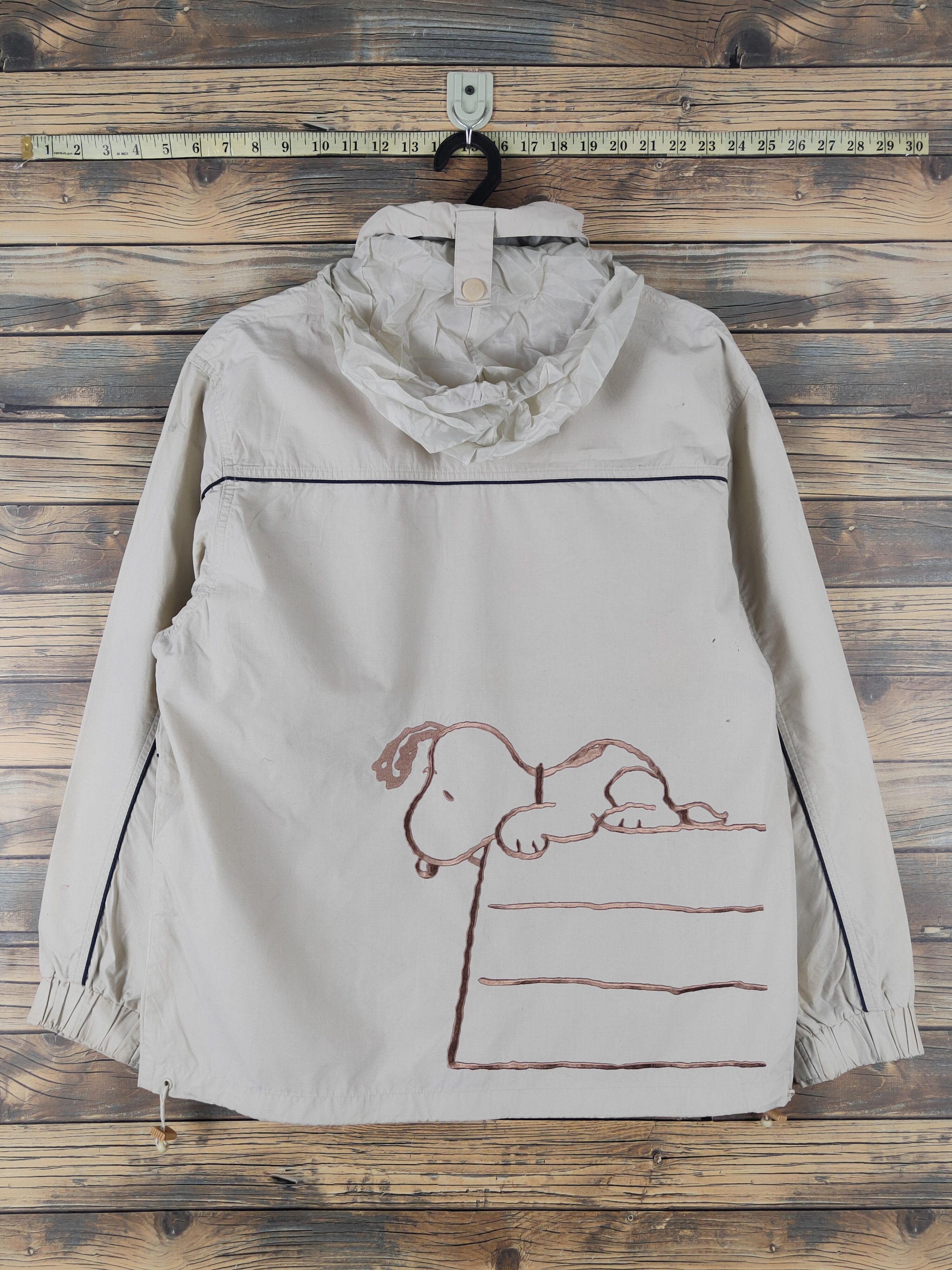 Japanese Brand × Peanuts × Vintage Peanuts vintage Ivory Hoodie Sweaters #W1626 Size US M / EU 48-50 / 2 - 9 Thumbnail