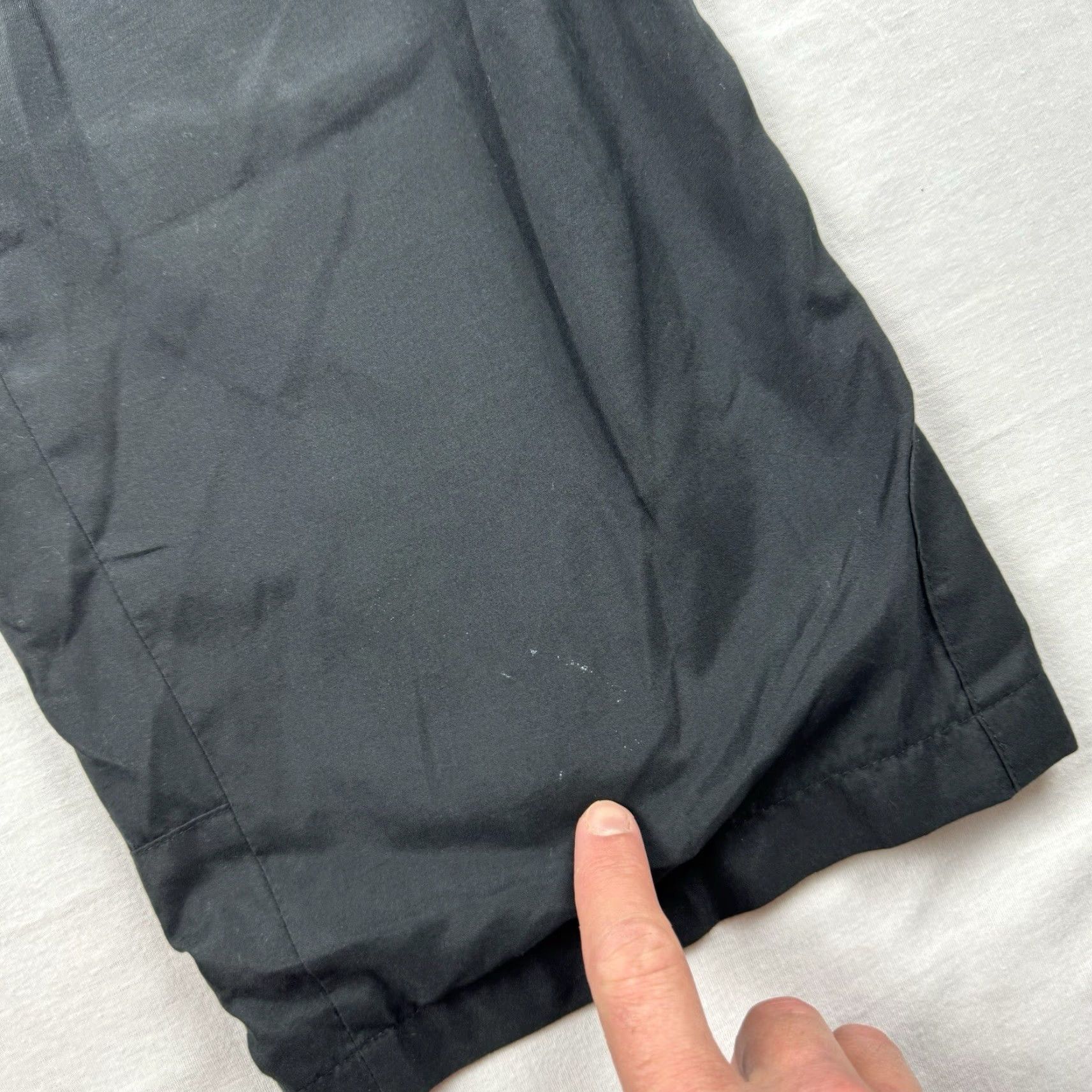 Old Navy Vintage Old Navy Track Pants Adult Medium Black Y2K Baggy Grunge Hipster Punk Size US 31 - 2 Thumbnail