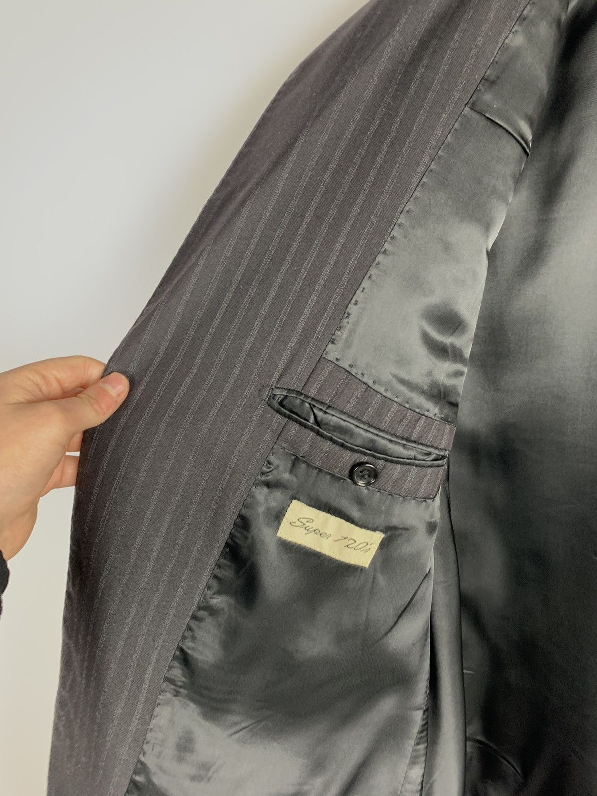 Pierre Balmain × Vintage Vintage Pierre Balmain Single-Breasted Blazer Jacket Size 58 Size 48S - 15 Thumbnail