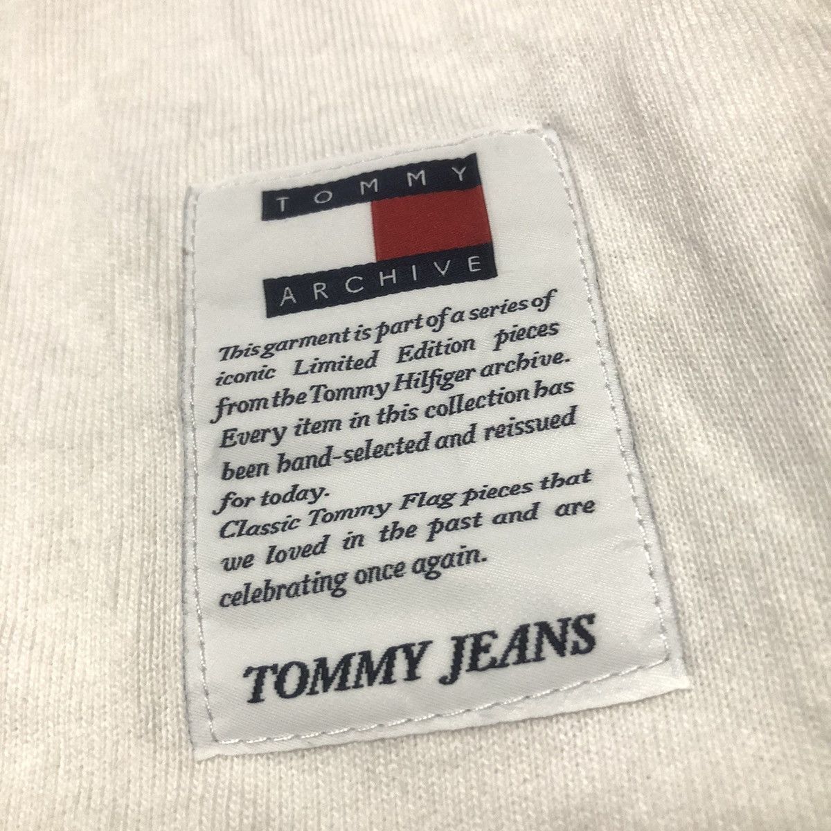 Tommy Hilfiger Tommy Jeans Tommy Hilfiger Big Logo Long Sleeve Polo Shirt Size US XS / EU 42 / 0 - 8 Thumbnail