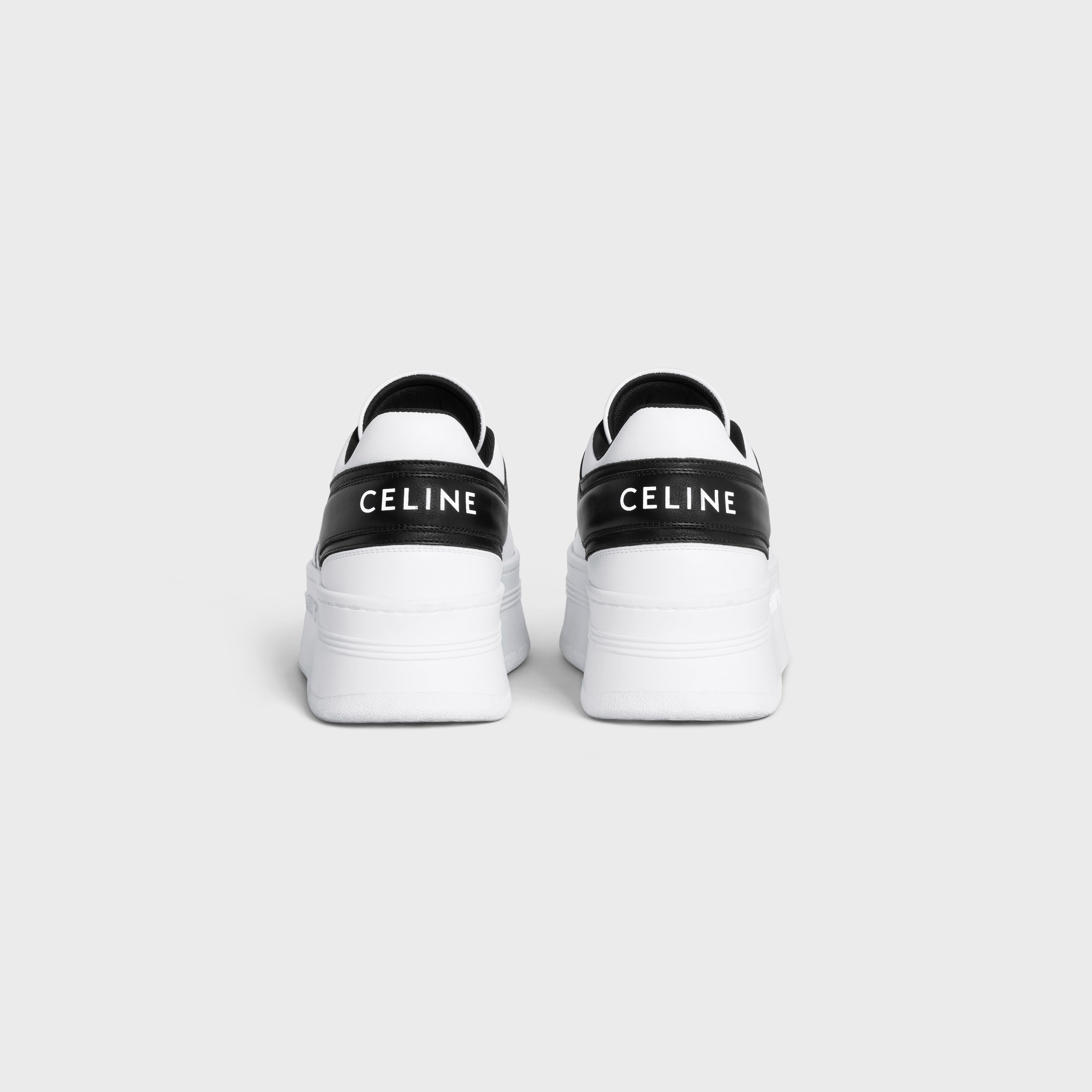 Celine o1bcso1str0925 346163544C Low-Top Sneakers Optic White/Black Size US 11 / IT 41 - 3 Thumbnail