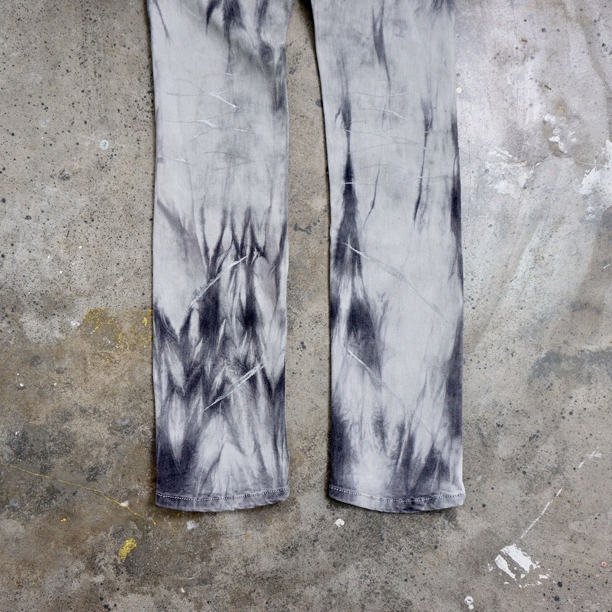 If Six Was Nine × Japanese Brand × Le Grande Bleu (L.G.B.) Xfrm acid wash shadow Jeans Size US 32 / EU 48 - 15 Thumbnail
