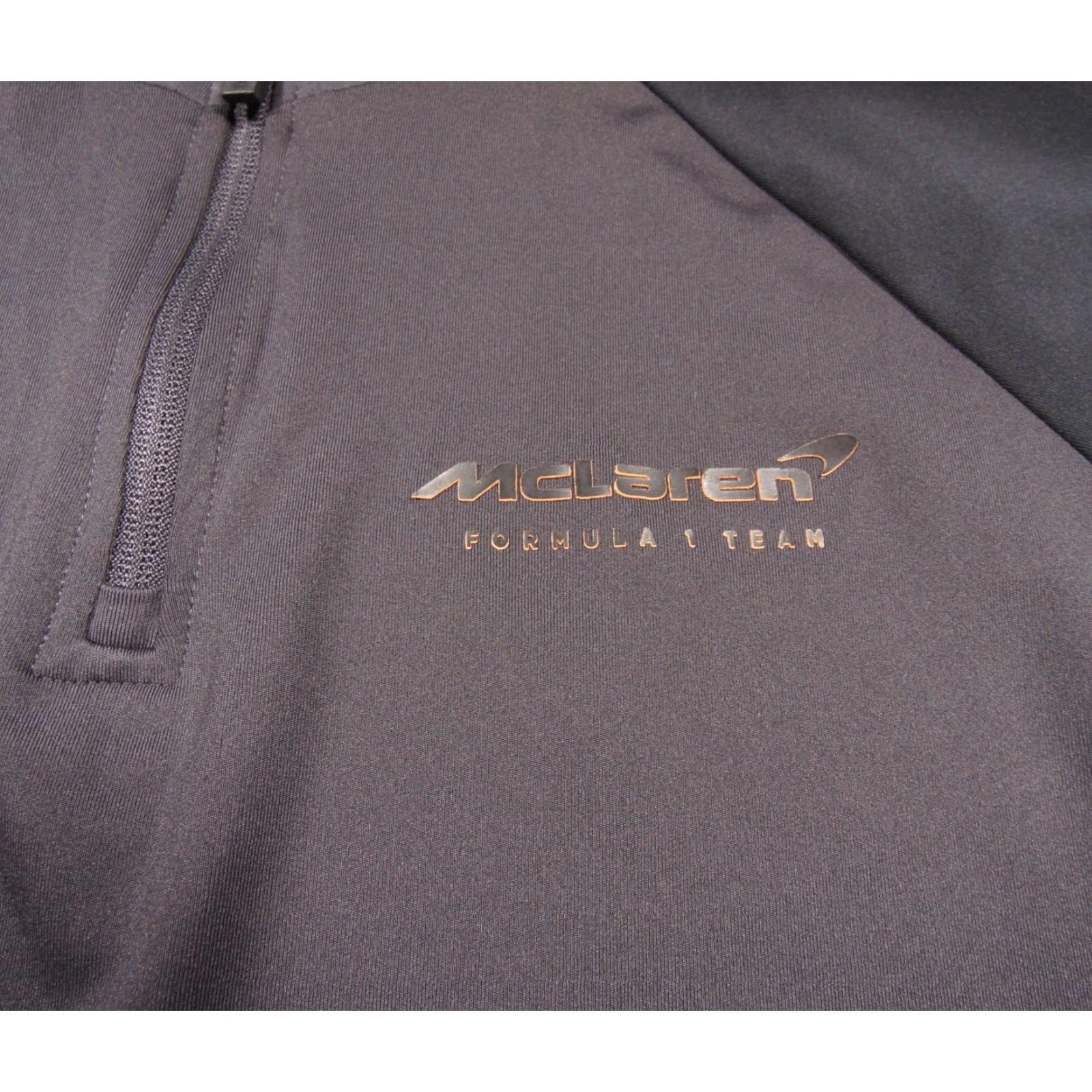 Castore McLaren Shirt Mens Small Gray Performance 1/4 Zip Mid Layer Jacket Cars Luxury Size US S / EU 44-46 / 1 - 3 Thumbnail