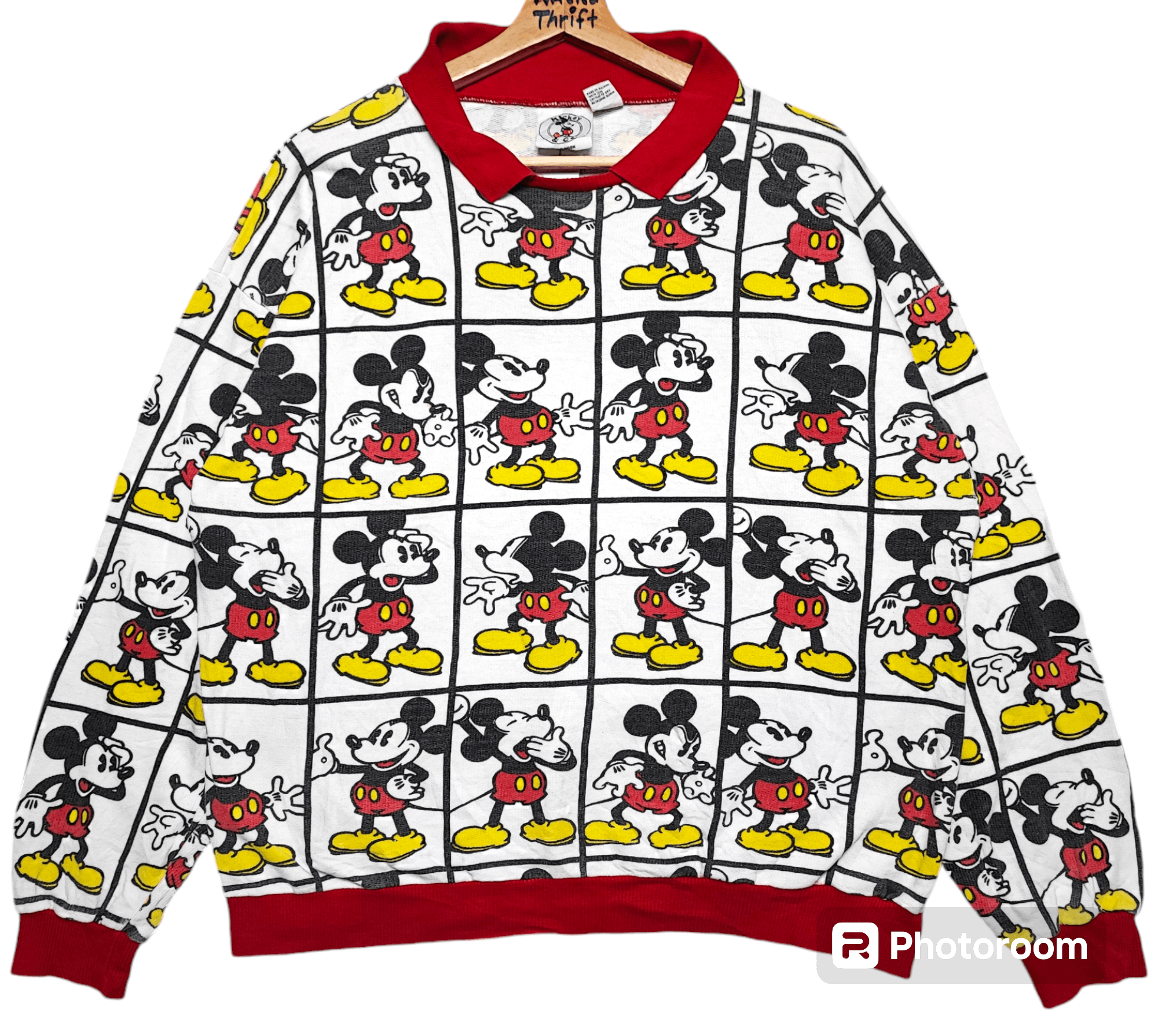 Mickey Mouse × Too Cute Guetta Bros. Mickey Mouse Sweatshirt Size S / US 4 / IT 40 - 1 Thumbnail