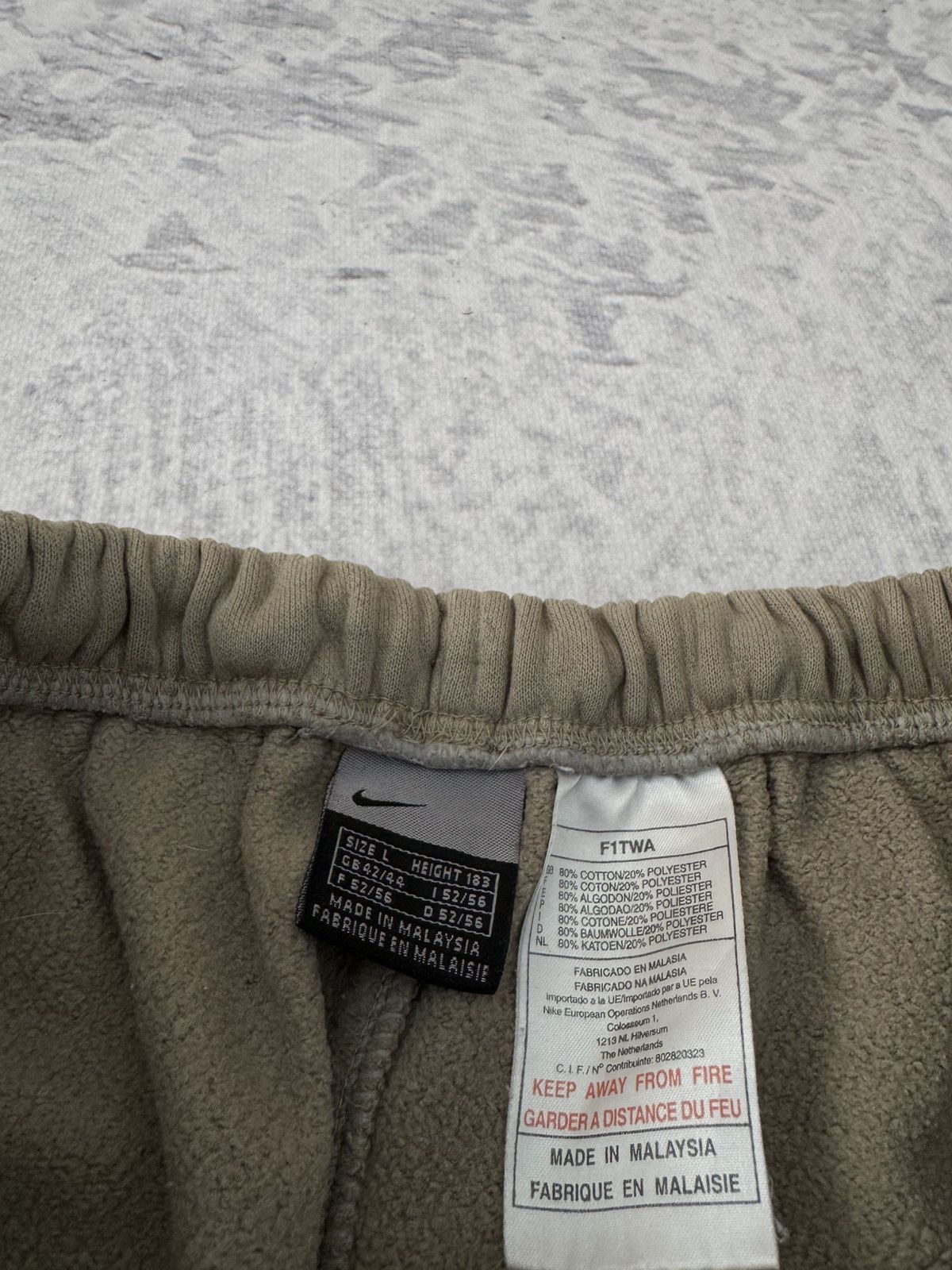 Nike × Vintage NIKE VINTAGE Y2K OVERSIZE BAGGY FIT PANTS SWEATPANTS Size US 34 / EU 50 - 6 Thumbnail