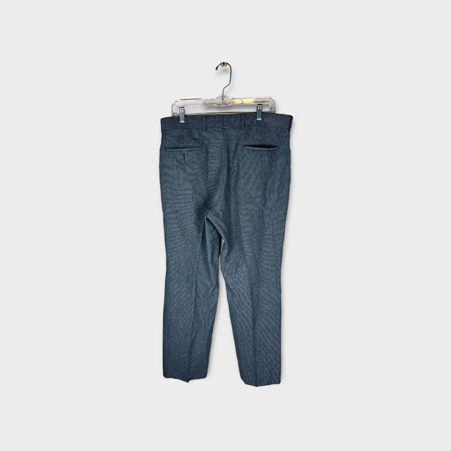 Levi's Levi's Action Slacks | Vintage 70s Blue- Gray | 36x30 Size US 36 / EU 52 - 5 Thumbnail