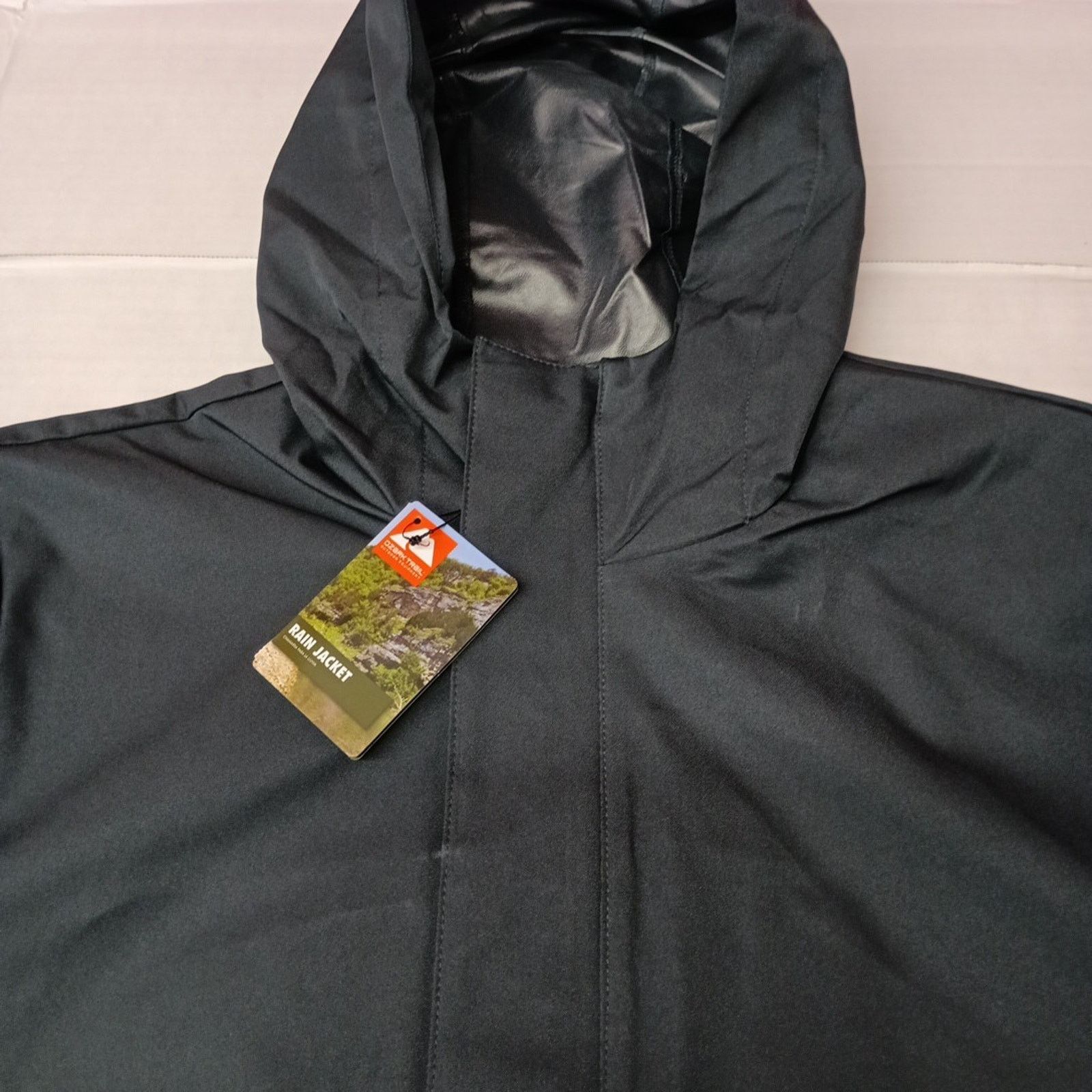 Other Ozark Trail Rain Jacket Men's Size L Gray Waterproof Hooded Size US L / EU 52-54 / 3 - 4 Thumbnail