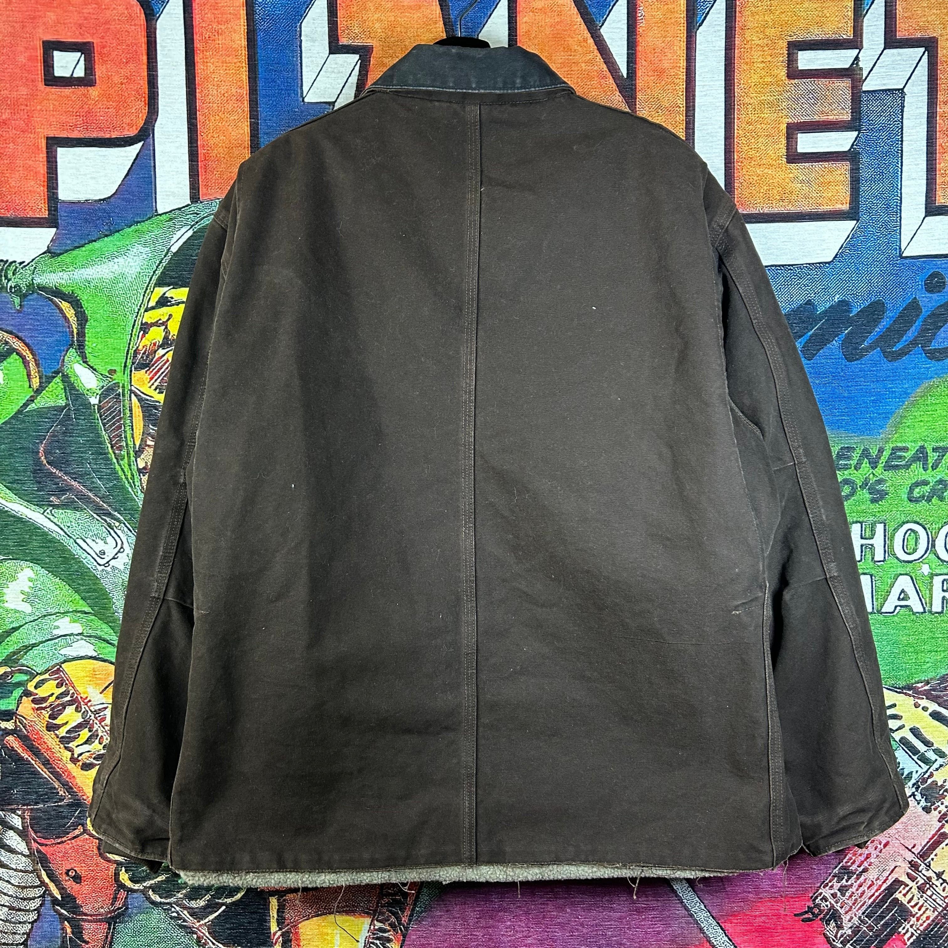 Carhartt Carhartt Sherpa Lined Mocha Detroit Jacket Size Large Size US L / EU 52-54 / 3 - 2 Thumbnail