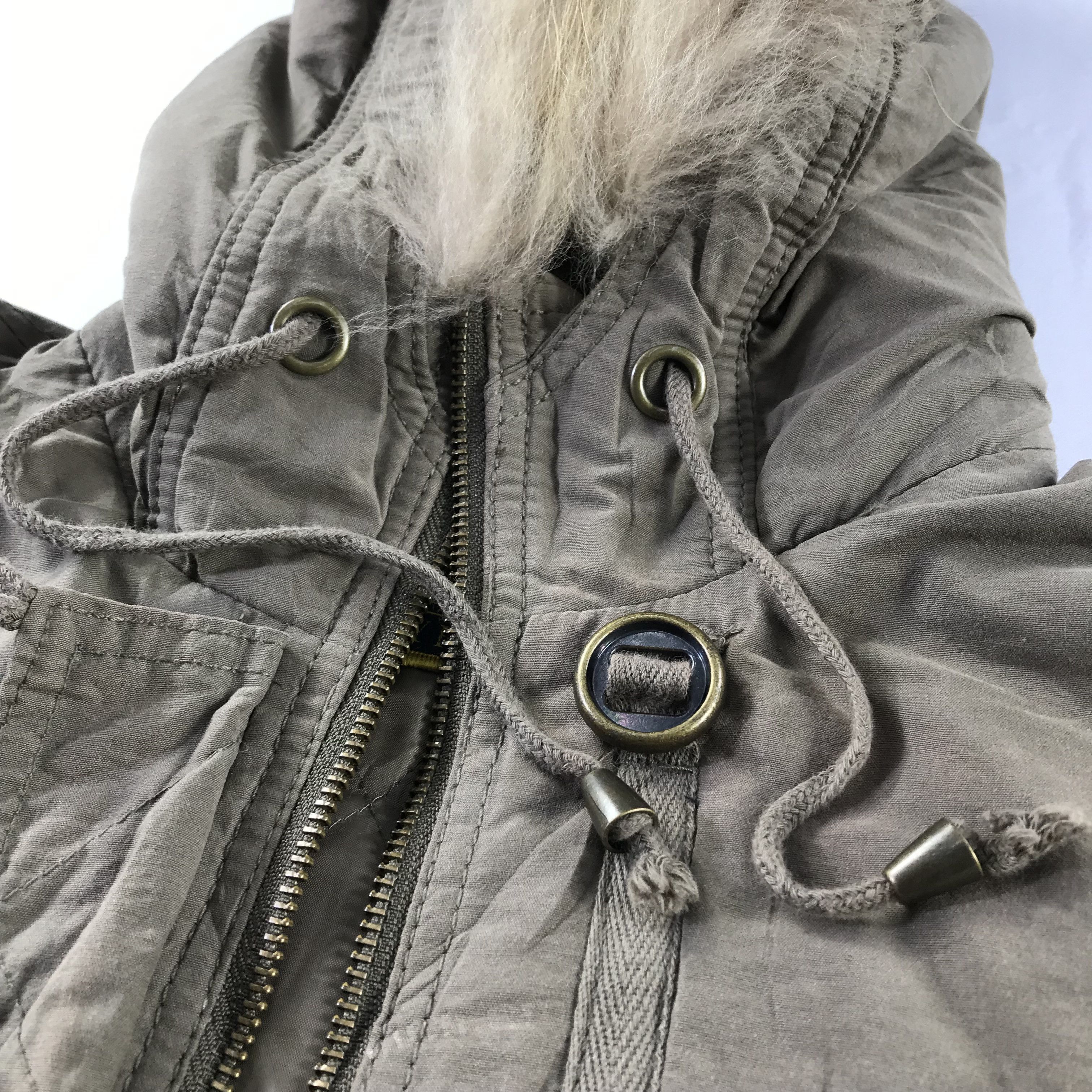 Japanese Brand Japanese Brand Hooded Parka Fur Jacket Size US M / EU 48-50 / 2 - 8 Thumbnail
