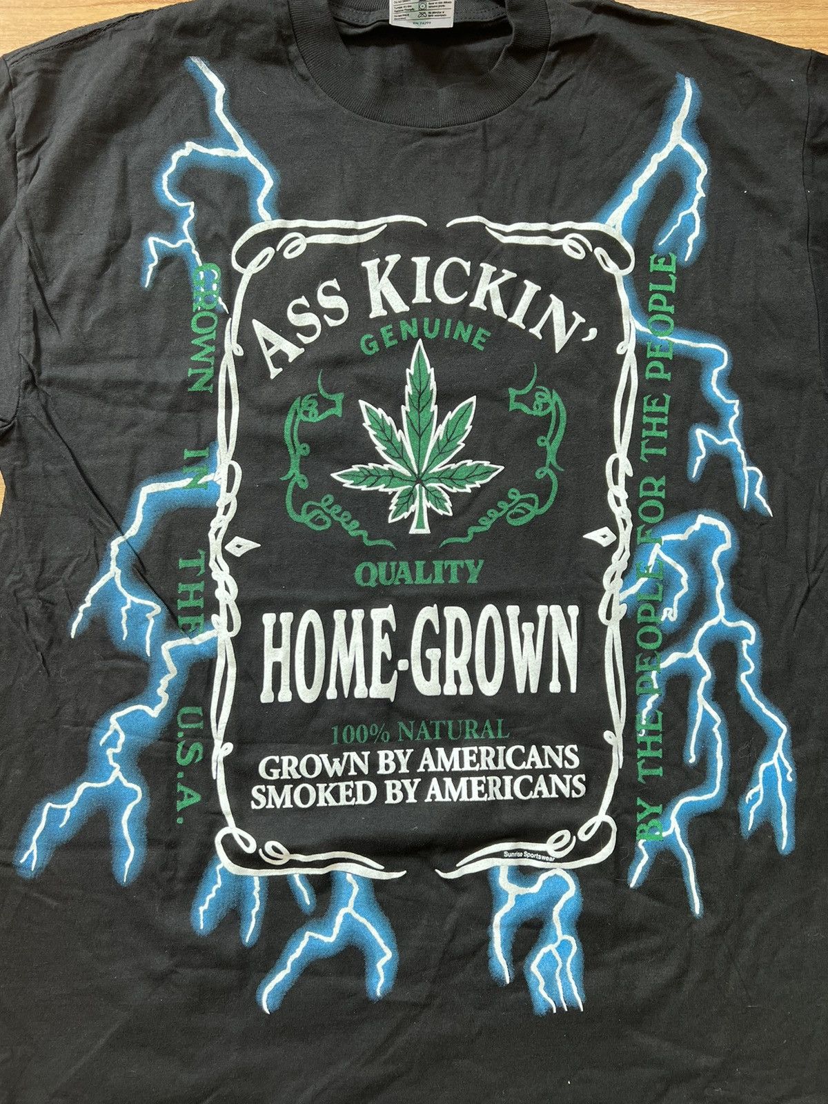 Other American USA Thunder Weed Tee Size US L / EU 52-54 / 3 - 3 Thumbnail