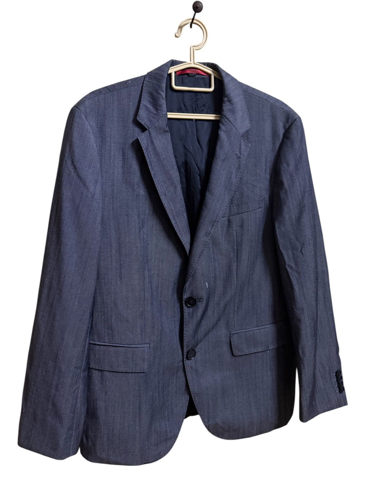 Hugo Boss HUGO BOSS Blazers Slim-fit Grey Size 38S - 2 Thumbnail