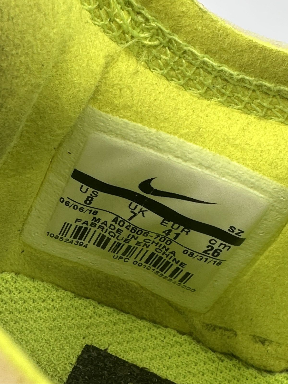 Nike × Off-White Nike x Off White Air Force Volt Size US 8 / EU 41 - 8 Thumbnail