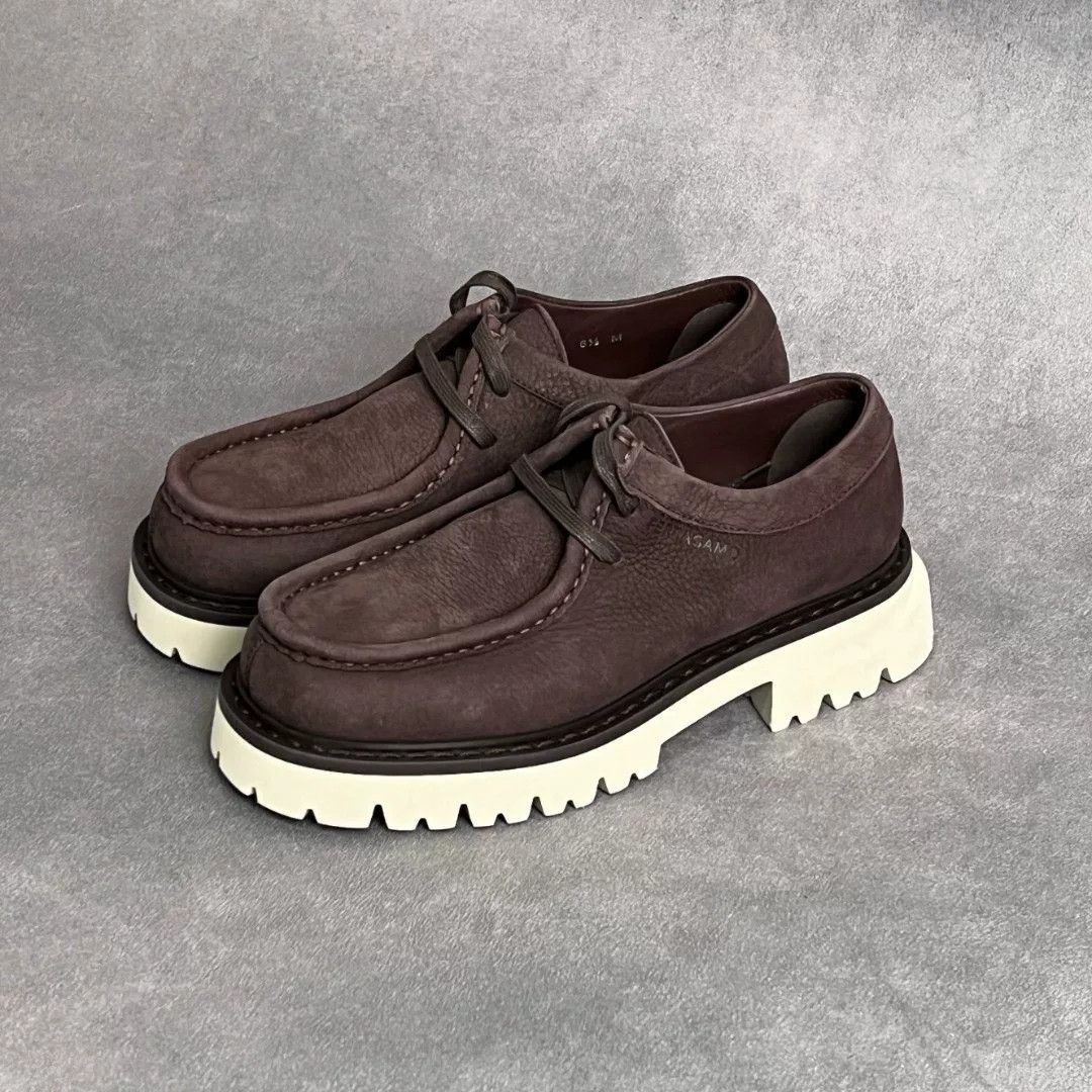 Salvatore Ferragamo Salvatore Ferragamo Leather Lowtop Sneakers 7 Men Size US 7 / EU 40 - 1 Thumbnail