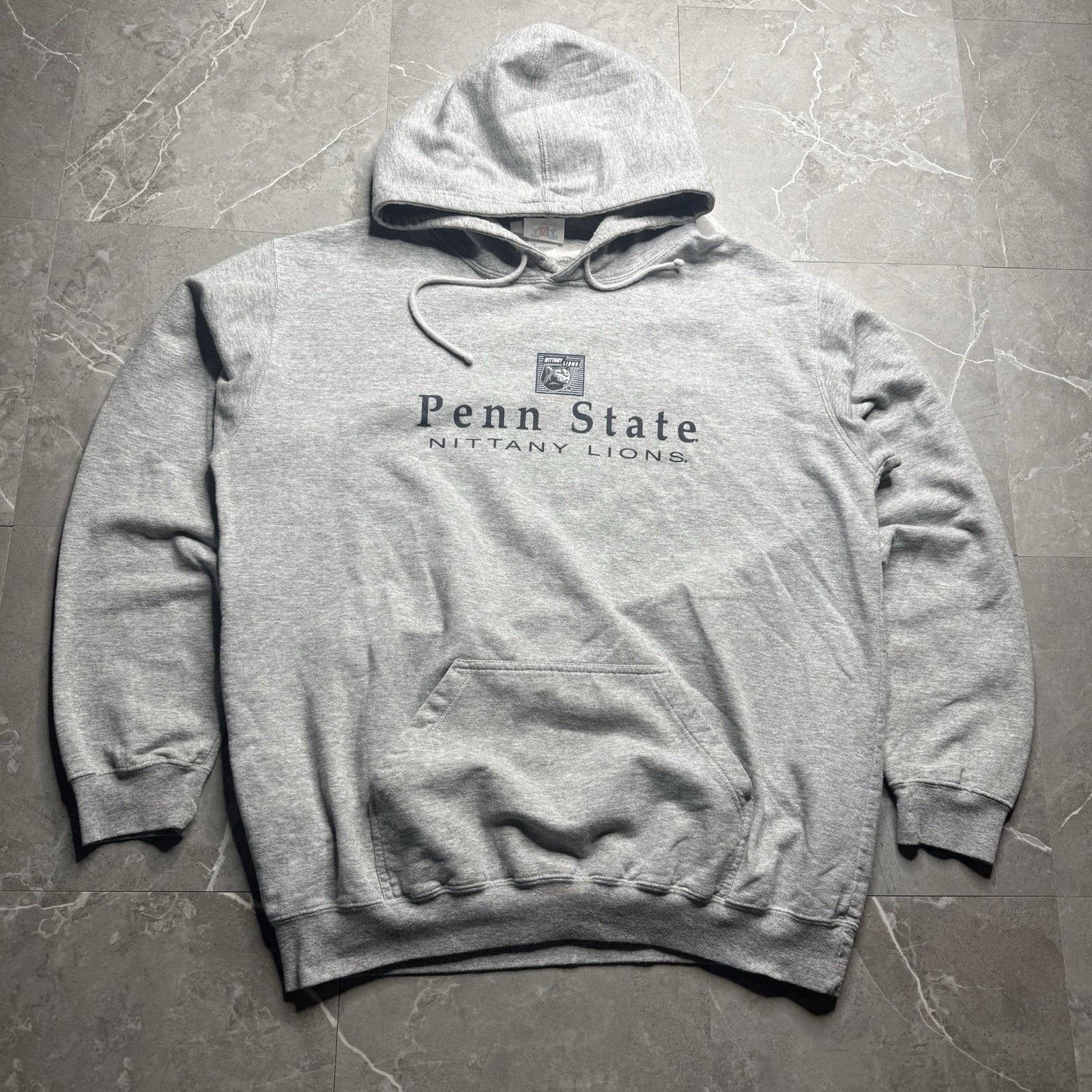 Vintage Vintage Penn State Nittany Lions Grey Spell Out TNT Hoodie Size US XL / EU 56 / 4 - 3 Thumbnail