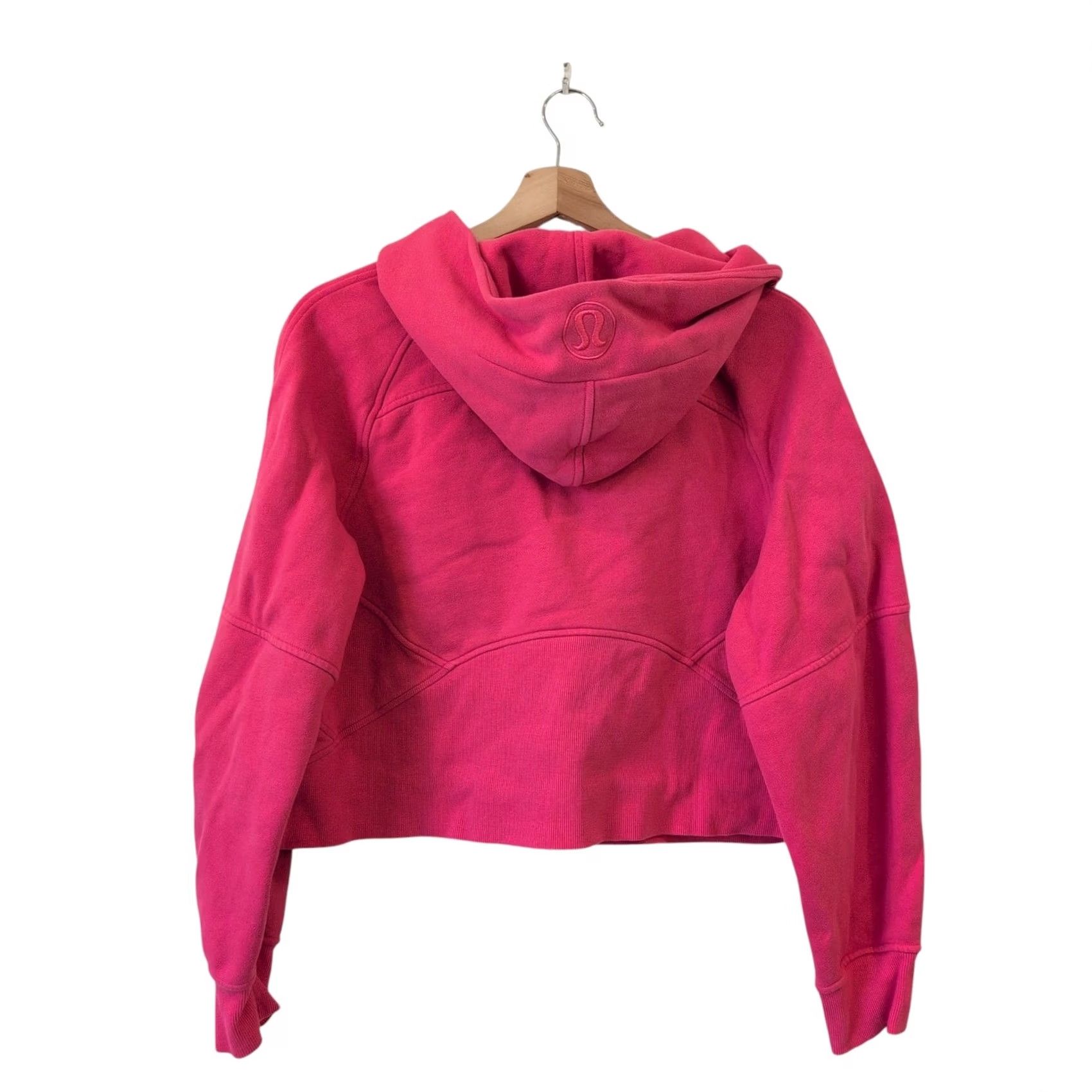 Lululemon Lululemon Hoodie Pullover Crop Scuba Boxy Pink 1/2 Zip M/L Womens Excellent Size M / US 6-8 / IT 42-44 - 3 Thumbnail
